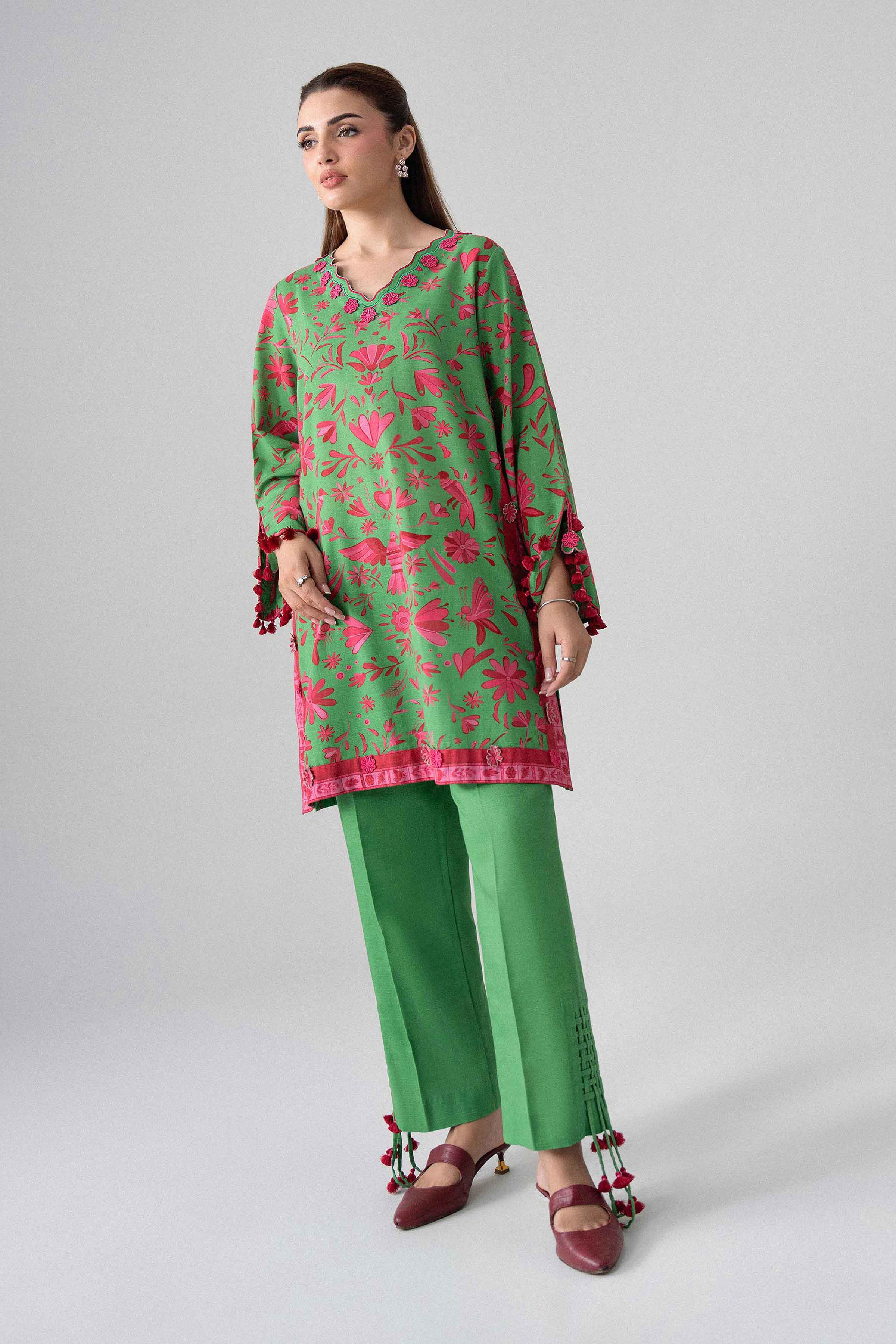 2 Piece - Printed Suit - U2ST-NISHA26WV1-13 for Women - Unstitched Collection | Nishat | Shop Online