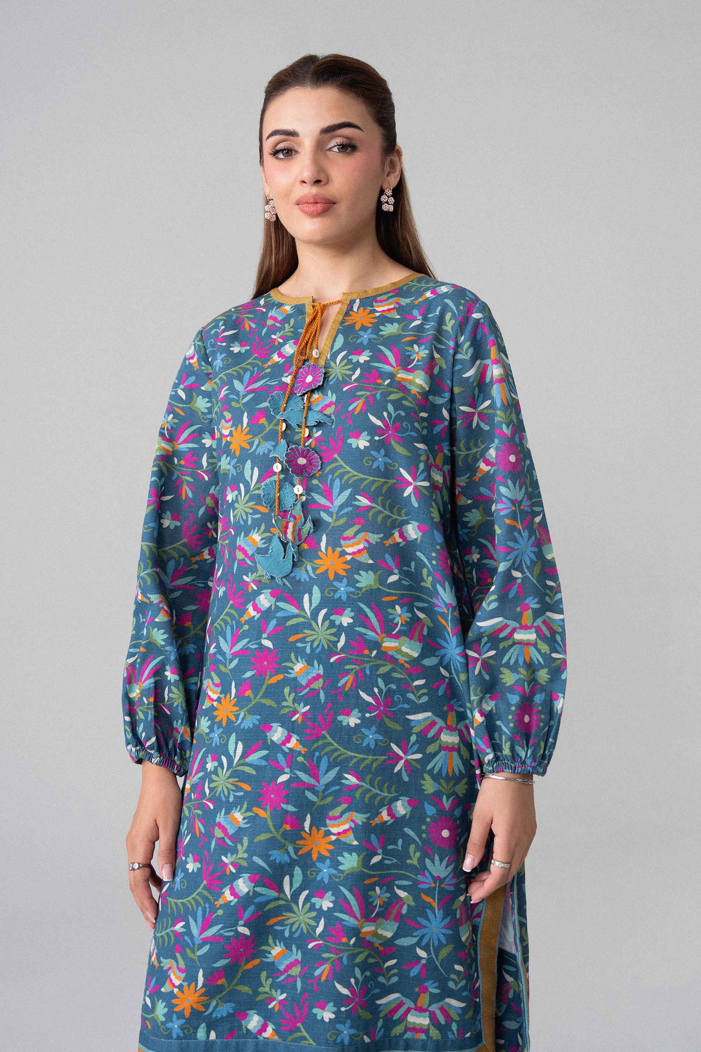 2 Piece - Printed Suit - U2ST-NISHA26WV1-15 for Women - Unstitched Collection | Nishat | Shop Online