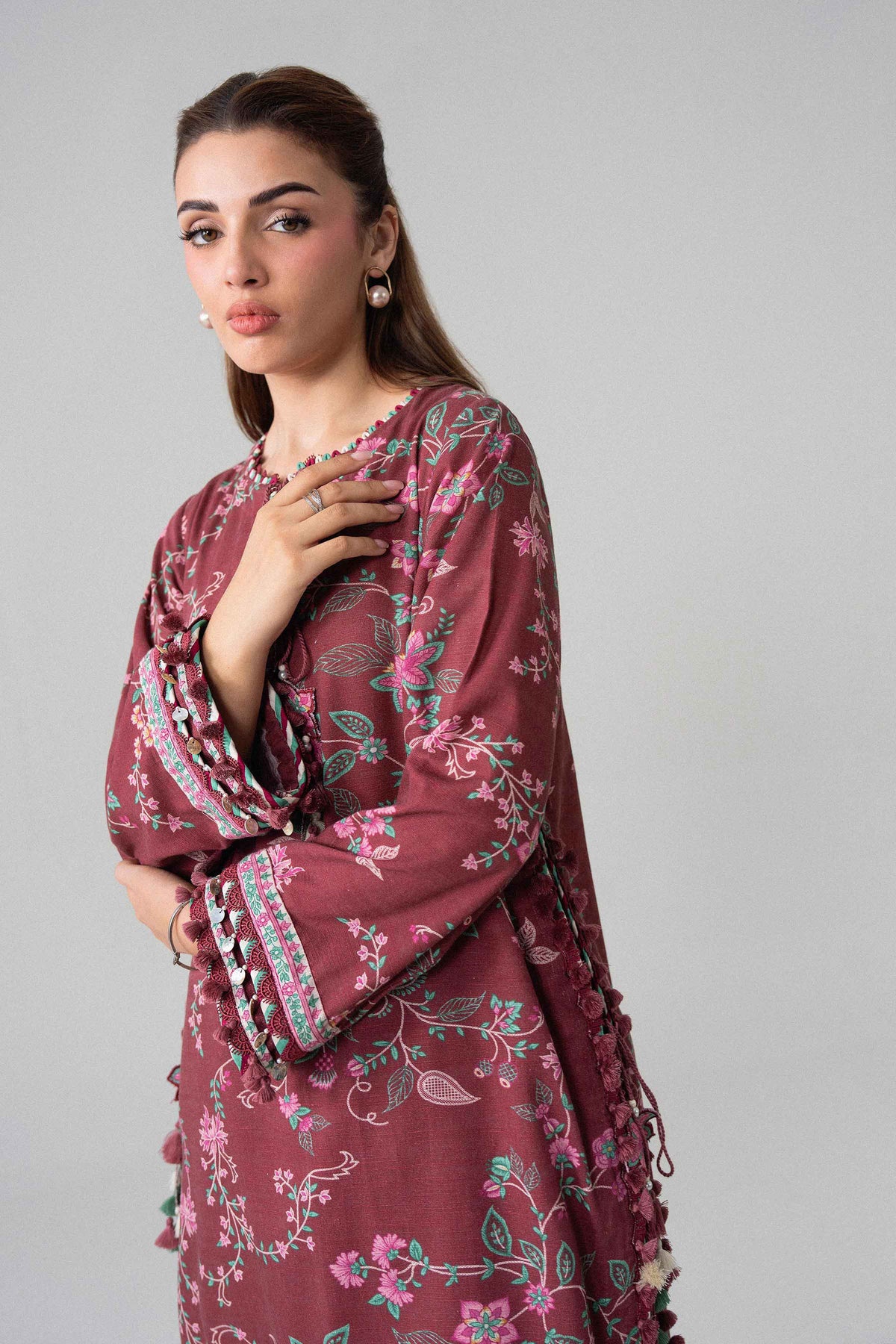 2 Piece - Printed Suit - U2ST-NISHA26WV1-17 for Women - Unstitched Collection | Nishat | Shop Online