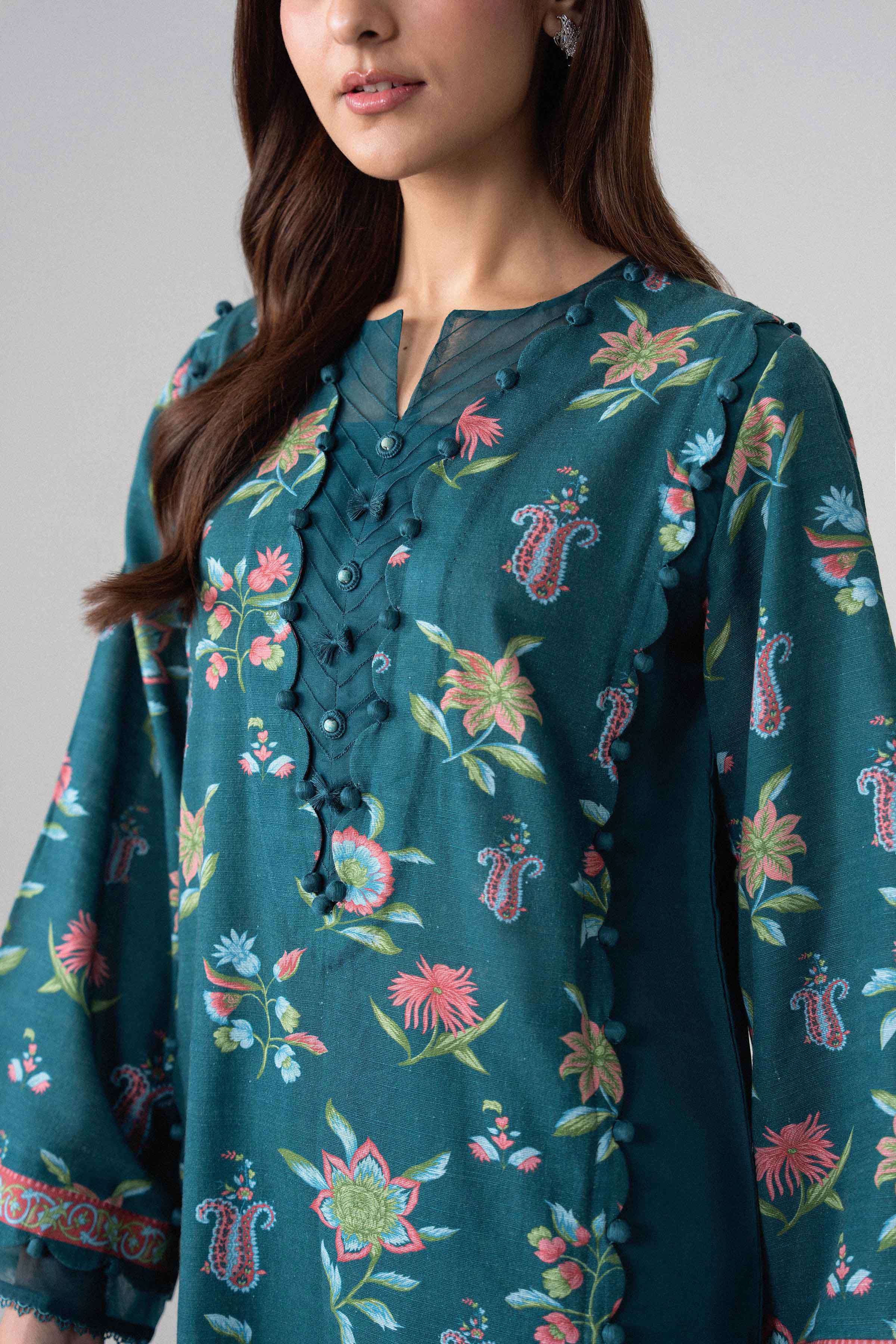 2 Piece - Printed Suit - U2ST-NISHA26WV1-20 for Women - Unstitched Collection | Nishat | Shop Online