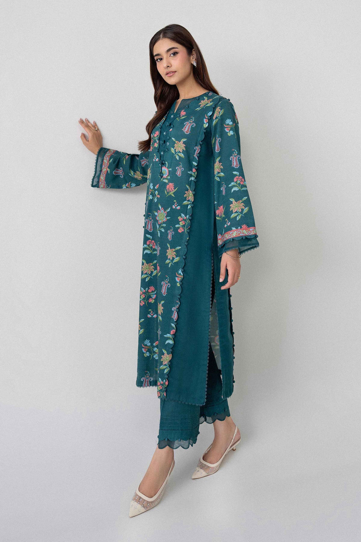2 Piece - Printed Suit - U2ST-NISHA26WV1-20 for Women - Unstitched Collection | Nishat | Shop Online