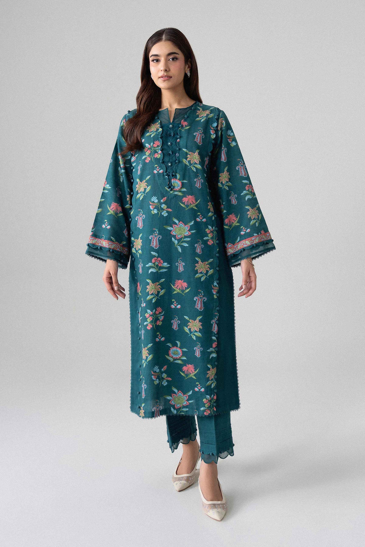 2 Piece - Printed Suit - U2ST-NISHA26WV1-20 for Women - Unstitched Collection | Nishat | Shop Online
