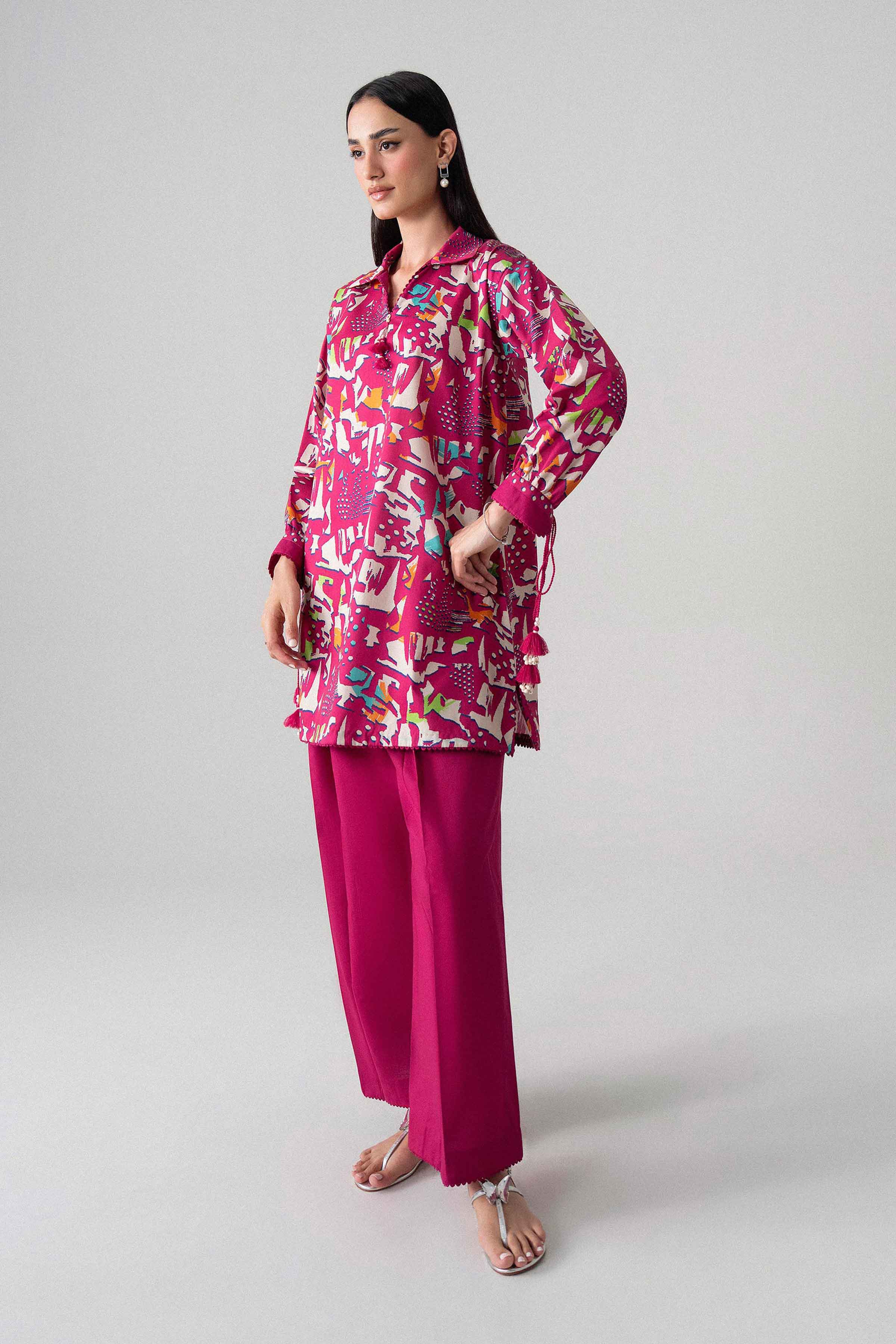 2 Piece - Printed Suit - U2ST-NISHA26WV1-21 for Women - Unstitched Collection | Nishat | Shop Online