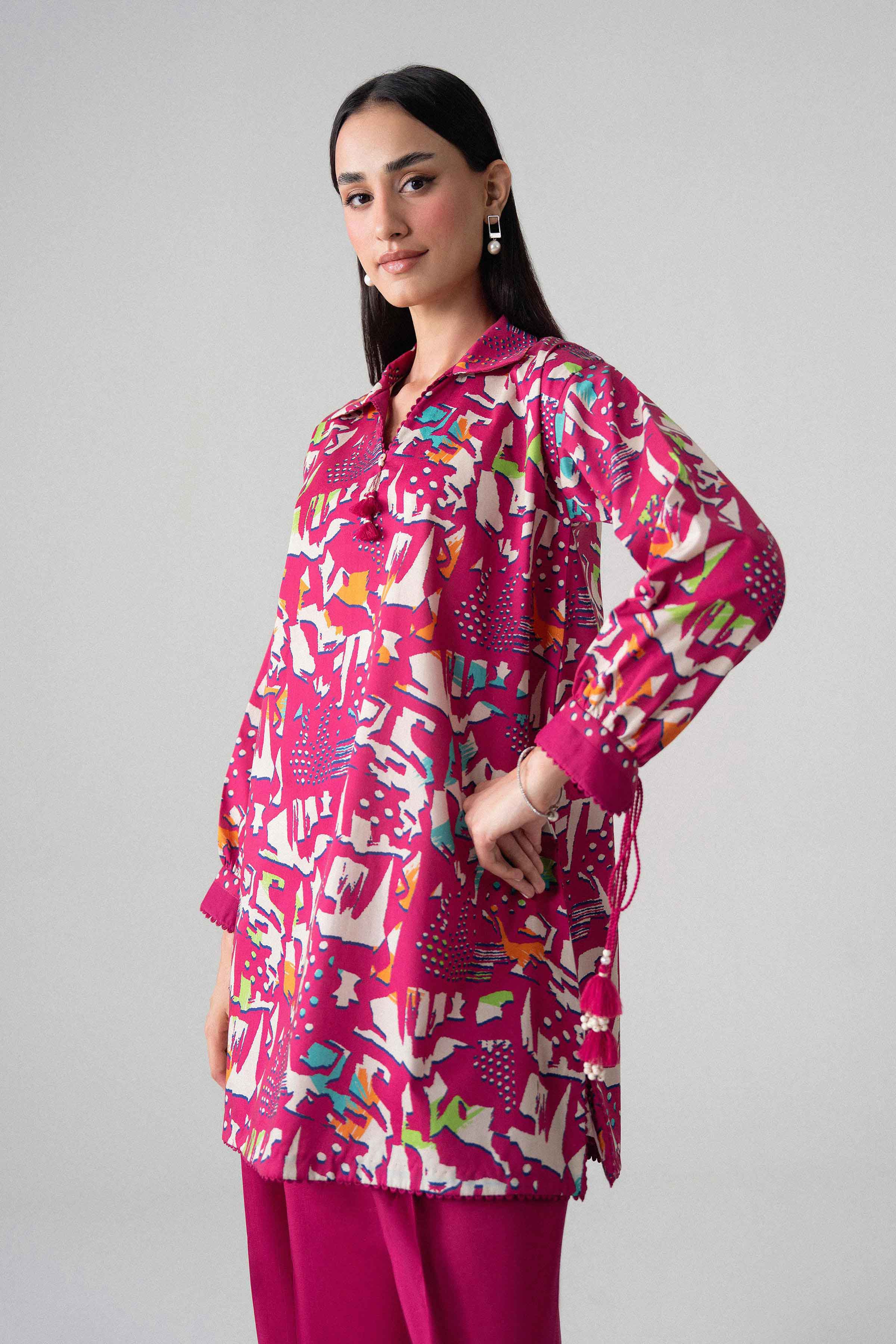 2 Piece - Printed Suit - U2ST-NISHA26WV1-21 for Women - Unstitched Collection | Nishat | Shop Online