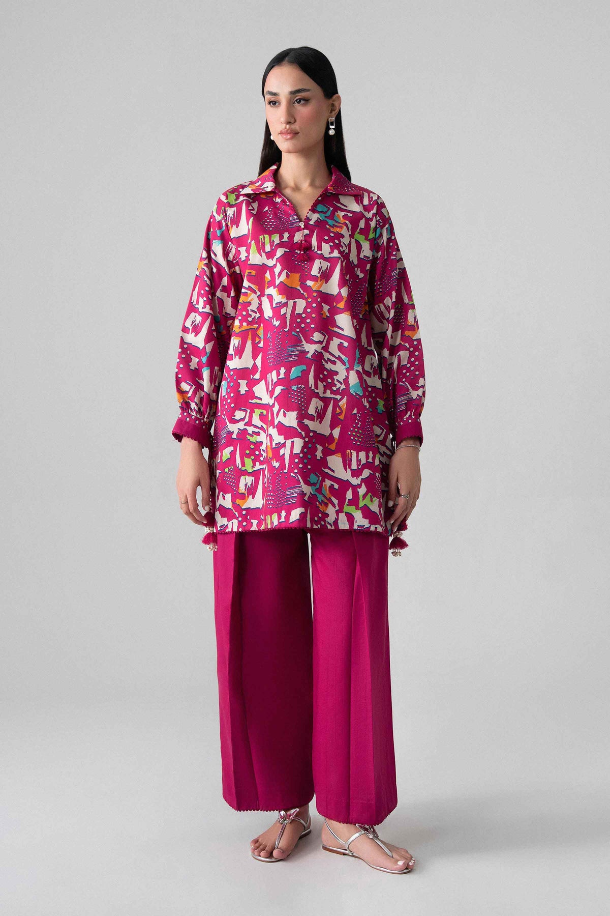 2 Piece - Printed Suit - U2ST-NISHA26WV1-21 for Women - Unstitched Collection | Nishat | Shop Online