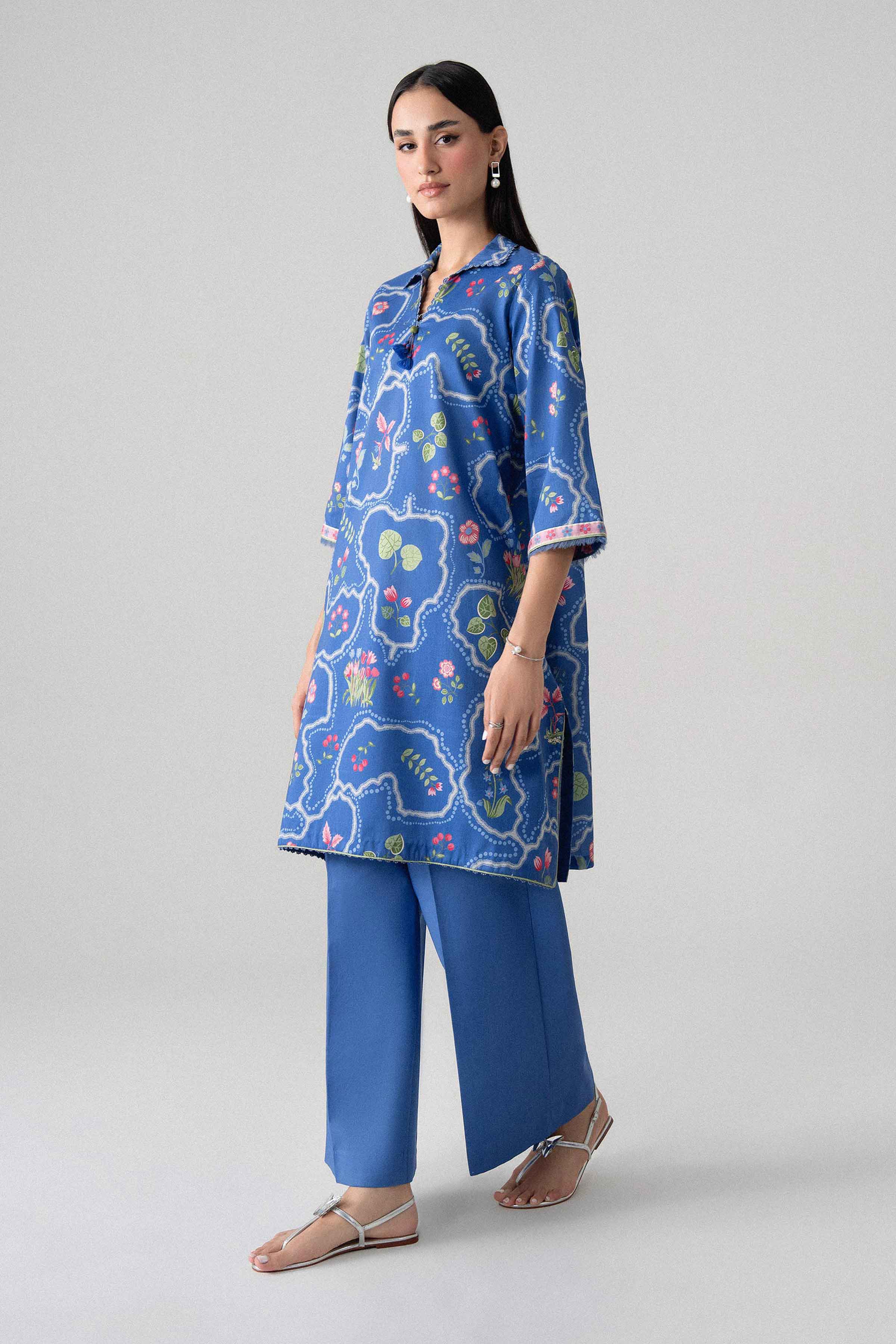2 Piece - Printed Suit - U2ST-NISHA26WV1-22 for Women - Unstitched Collection | Nishat | Shop Online