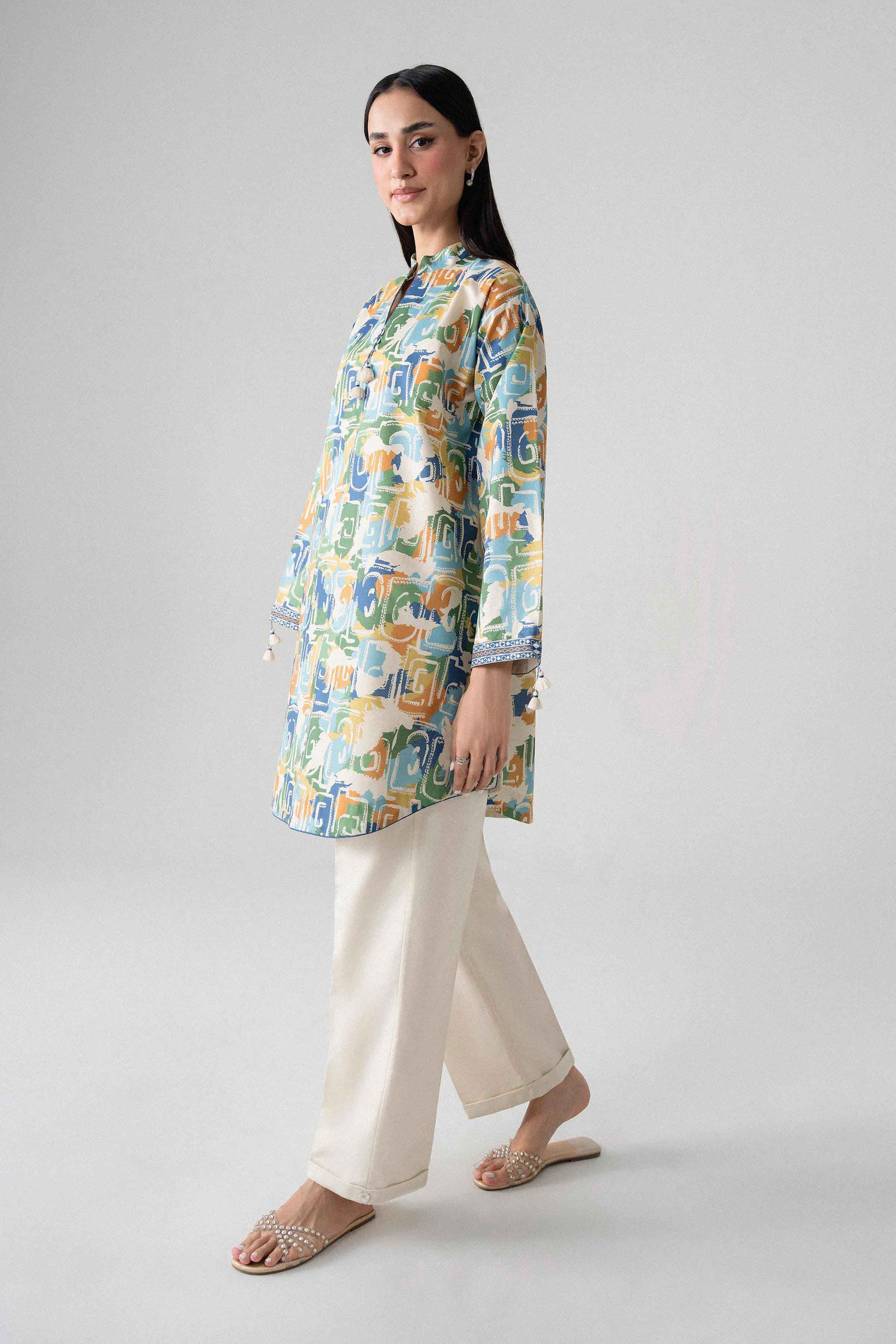 2 Piece - Printed Suit - U2ST-NISHA26WV1-23 for Women - Unstitched Collection | Nishat | Shop Online