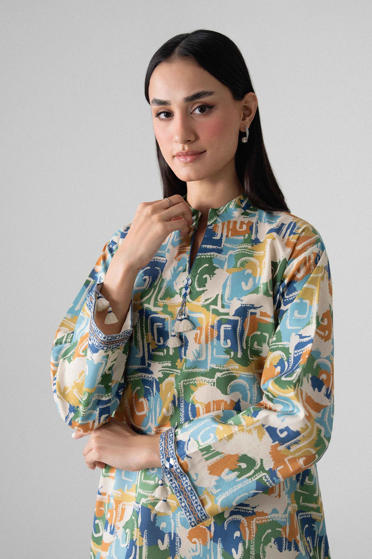 2 Piece - Printed Suit - U2ST-NISHA26WV1-23 for Women - Unstitched Collection | Nishat | Shop Online
