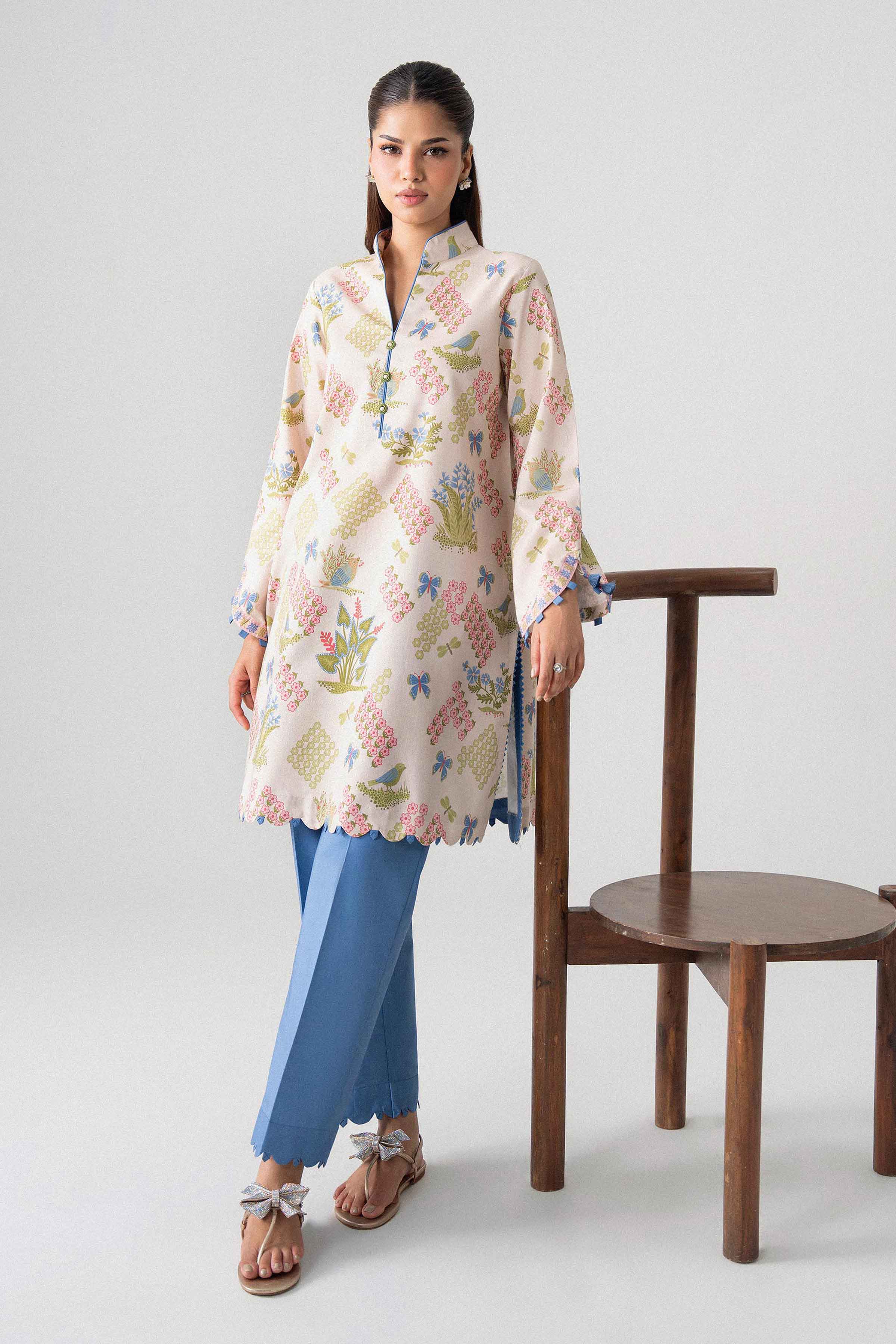 2 Piece - Printed Suit - U2ST-NISHA26WV1-27 for Women - Unstitched Collection | Nishat | Shop Online