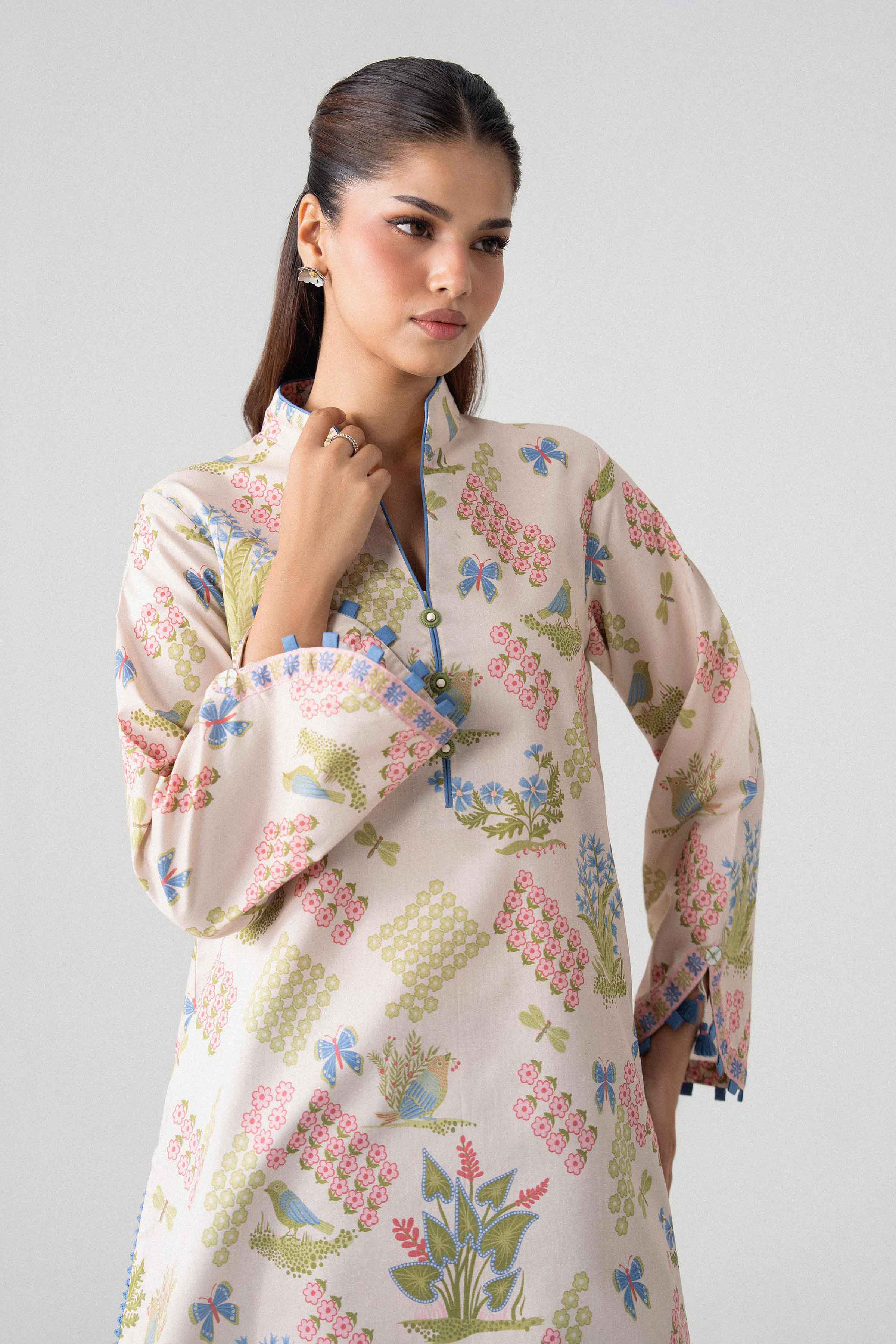 2 Piece - Printed Suit - U2ST-NISHA26WV1-27 for Women - Unstitched Collection | Nishat | Shop Online
