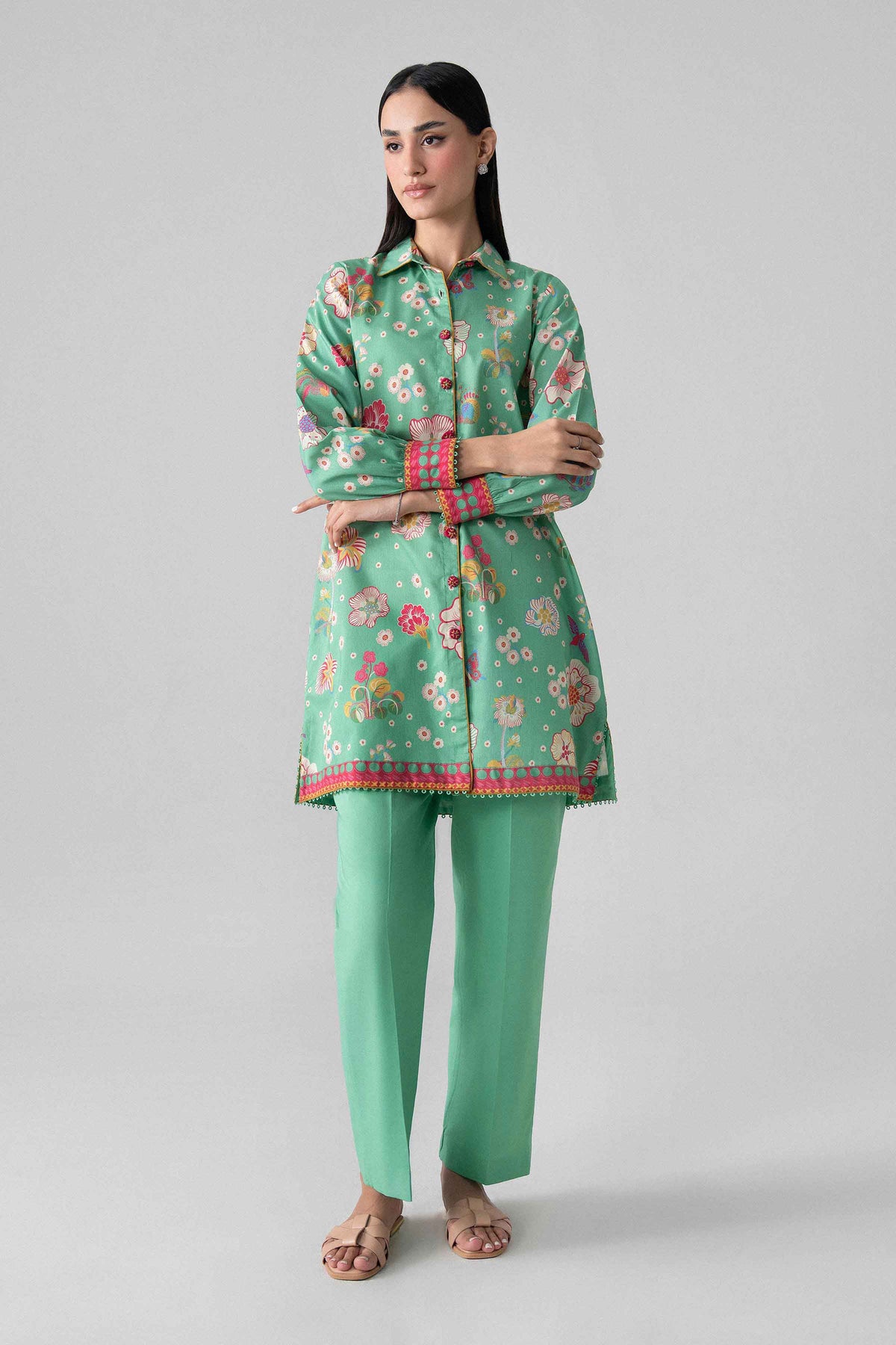 2 Piece - Printed Suit - U2ST-NISHA26WV1-30 for Women - Unstitched Collection | Nishat | Shop Online