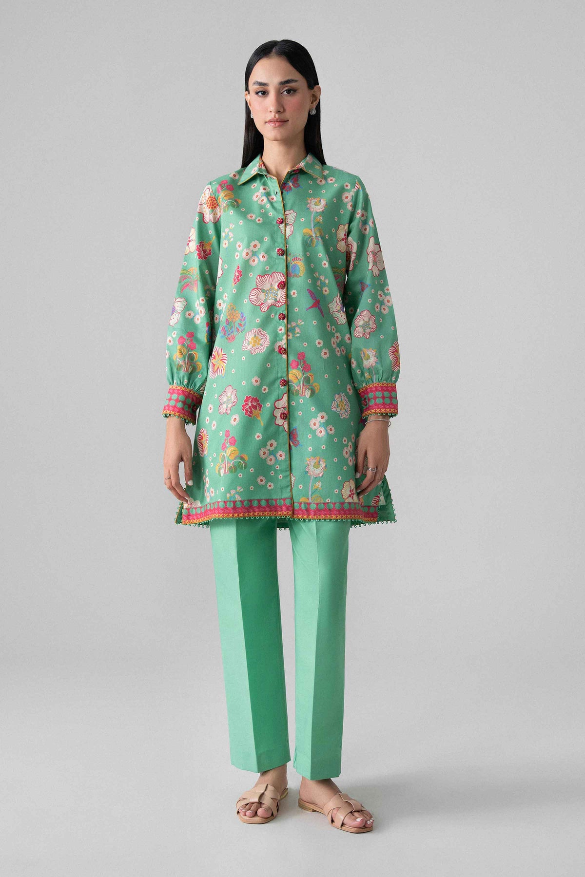 2 Piece - Printed Suit - U2ST-NISHA26WV1-30 for Women - Unstitched Collection | Nishat | Shop Online