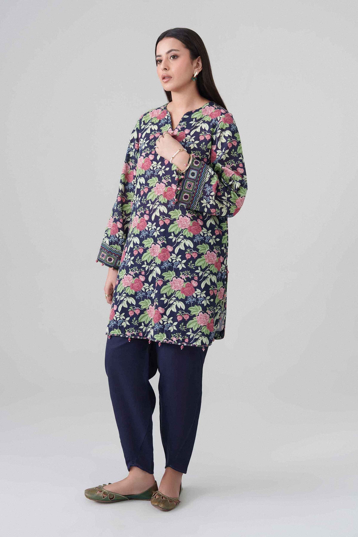 2 Piece - Printed Suit - U2ST-NISHA26WV1-34