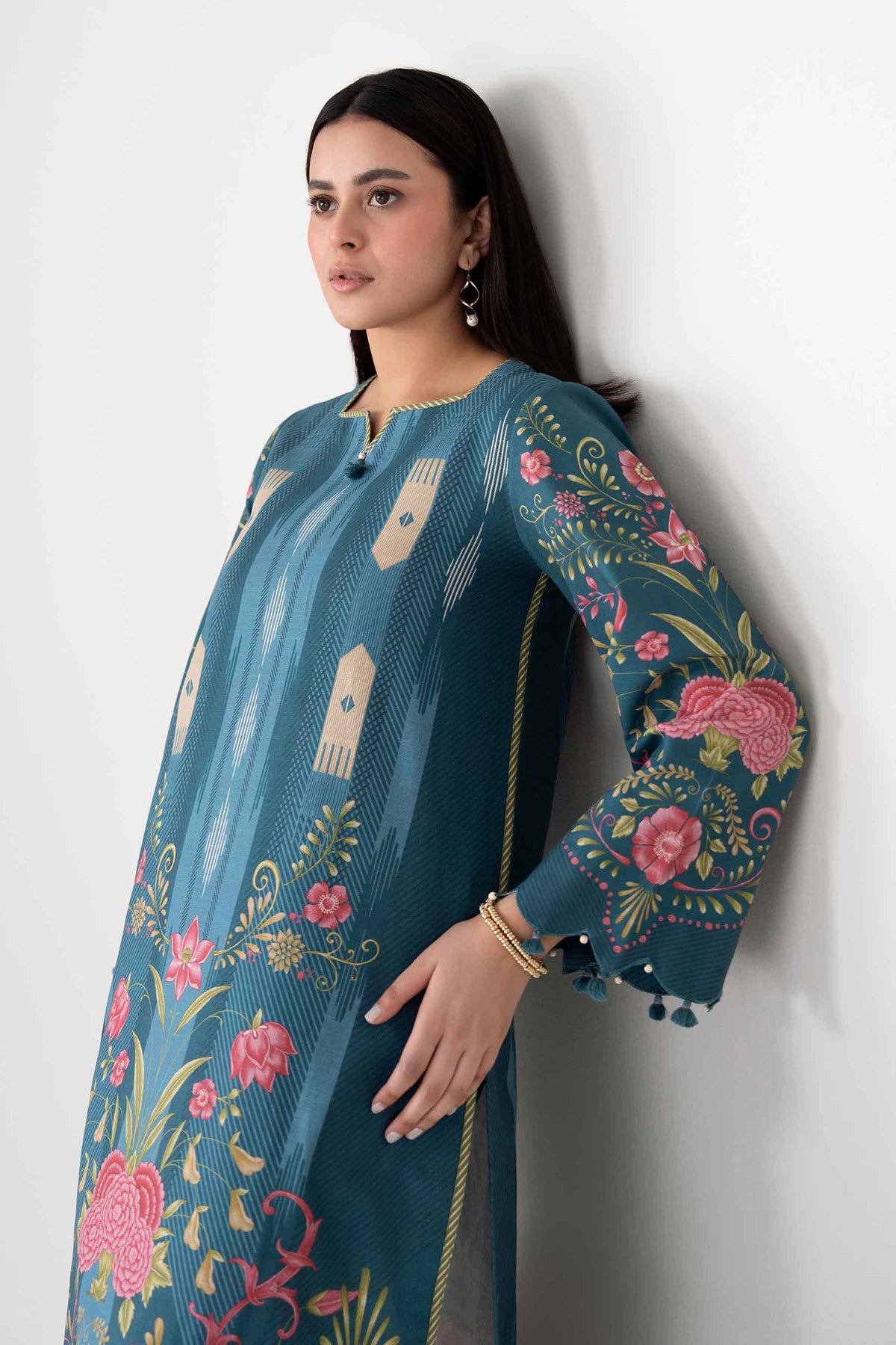 2 Piece - Digital Printed Suit - U2ST-NISHA26WV1-37