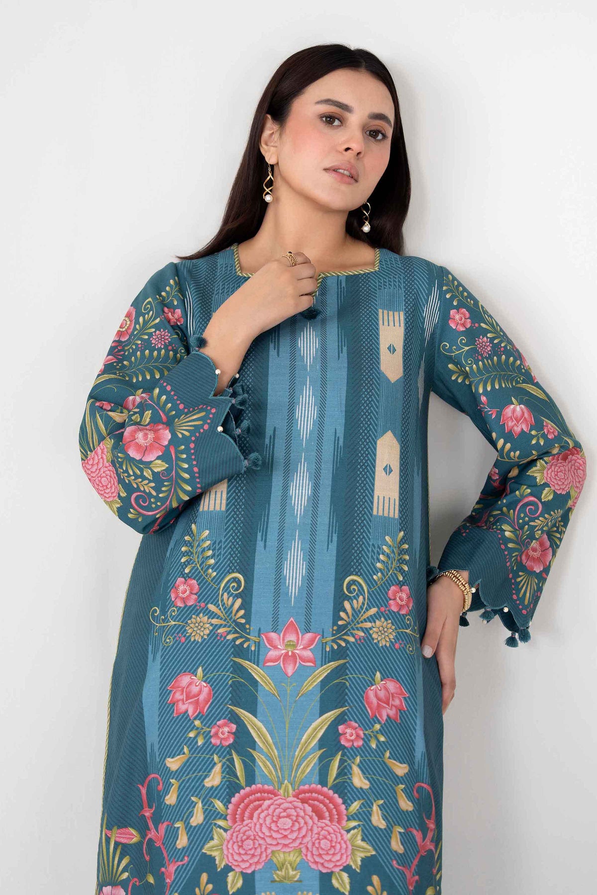 2 Piece - Digital Printed Suit - U2ST-NISHA26WV1-37