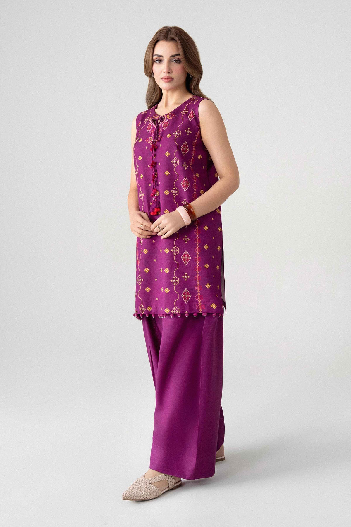 2 Piece - Digital Printed Suit - U2ST-NISHA26WV1-47