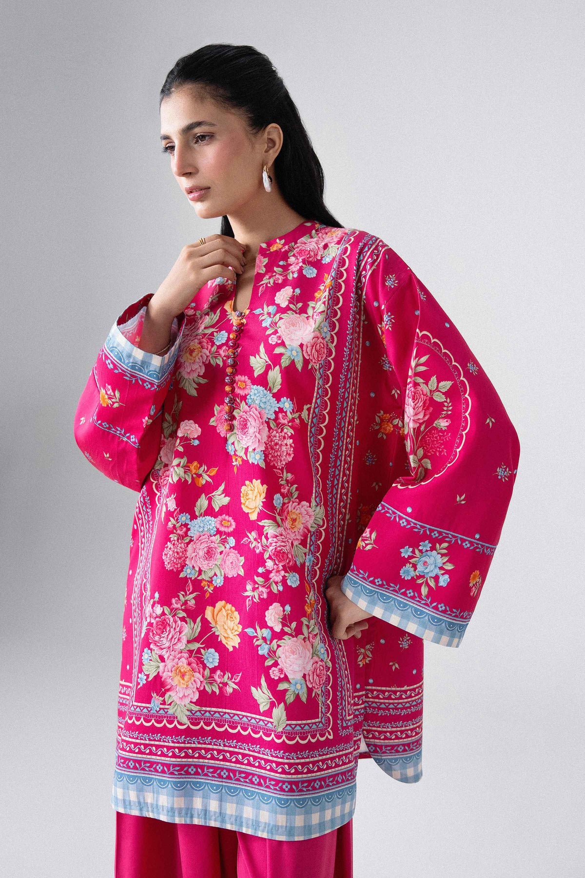 2 Piece - Digital Printed Suit - U2ST-NISHA26WV1-5