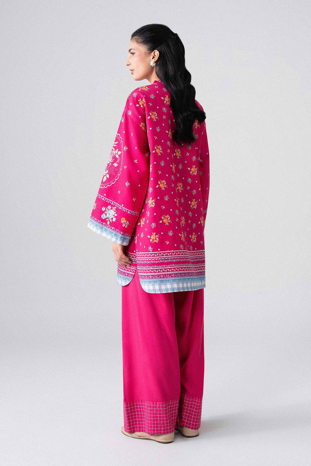 2 Piece - Digital Printed Suit - U2ST-NISHA26WV1-5
