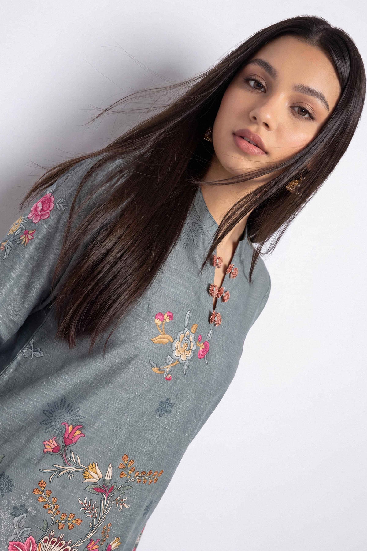 2 Piece - Digital Printed Suit - U2ST-NISHA26WV1-50