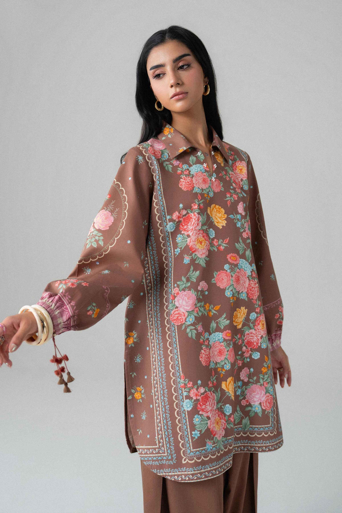 2 Piece - Digital Printed Suit - U2ST-NISHA26WV1-9