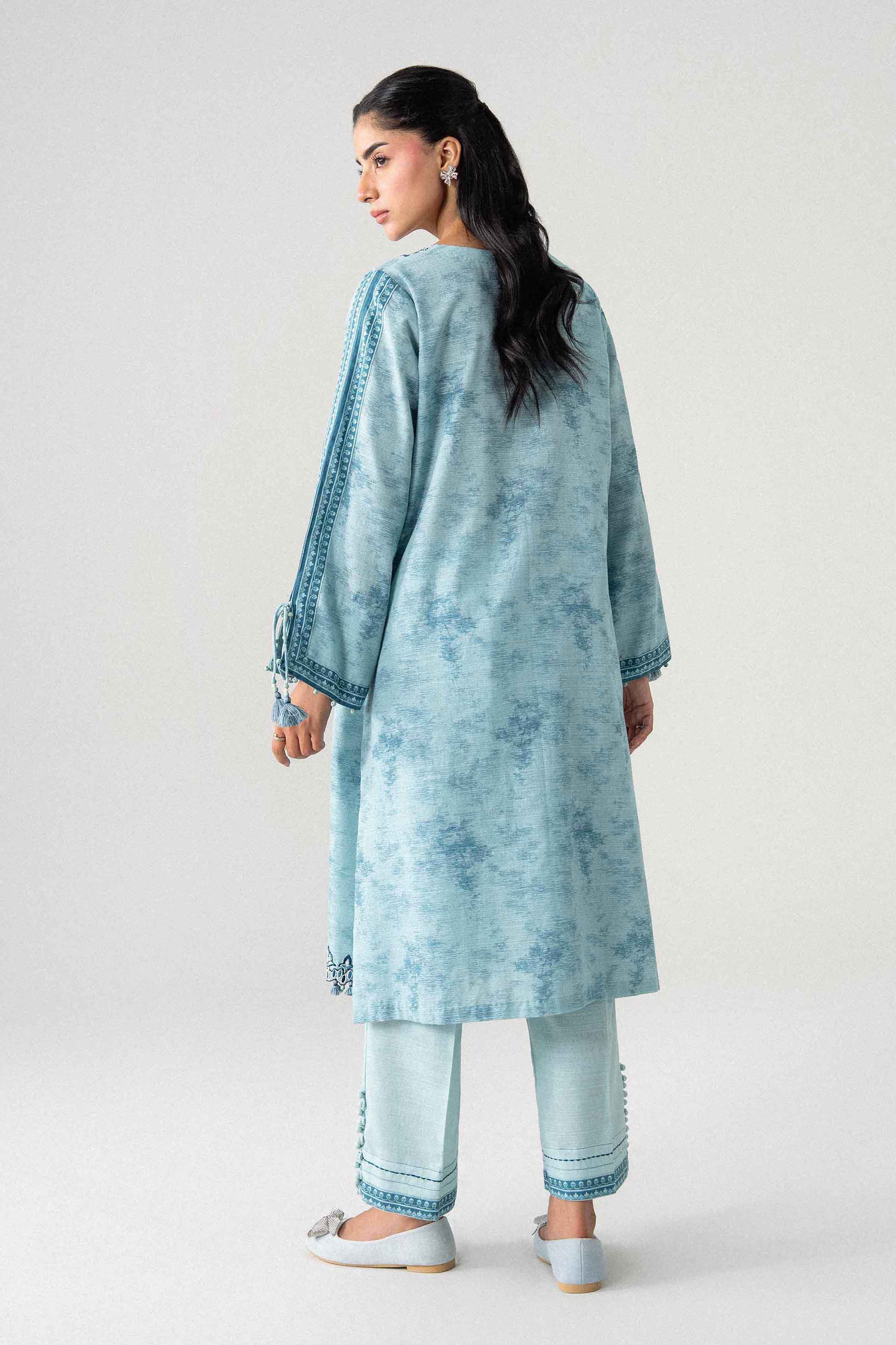 2 Piece - Printed Embroidered Suit - U2STE-NISHA26WV1-1 for Women - Unstitched Collection | Nishat | Shop Online