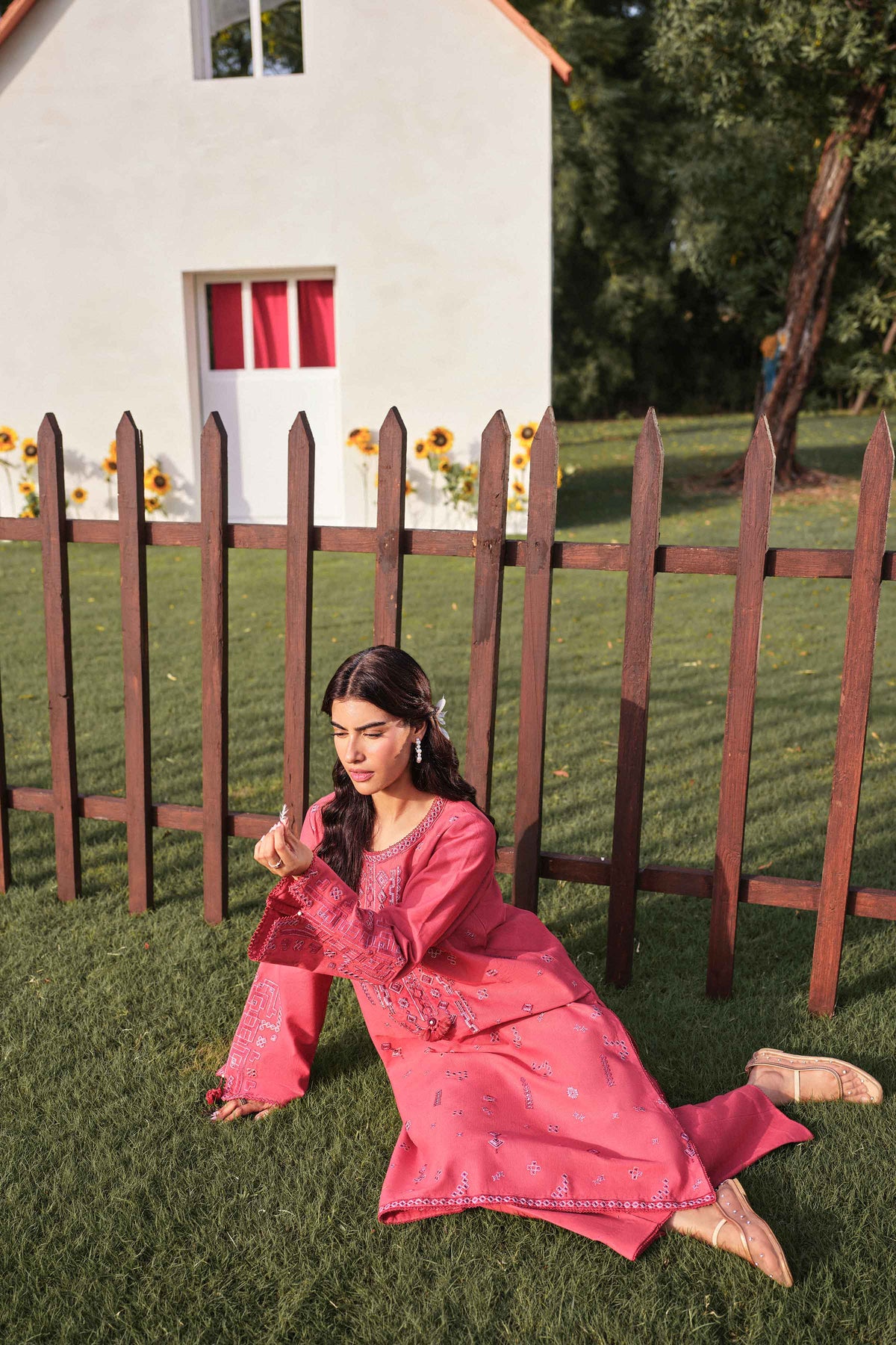 2 Piece - Embroidered Suit - U2STE-NISHA26WV1-11 for Women - Unstitched Collection | Nishat | Shop Online