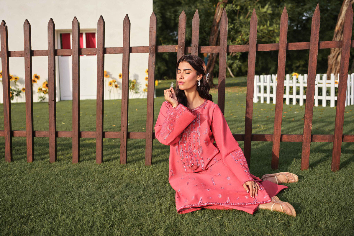2 Piece - Embroidered Suit - U2STE-NISHA26WV1-11 for Women - Unstitched Collection | Nishat | Shop Online