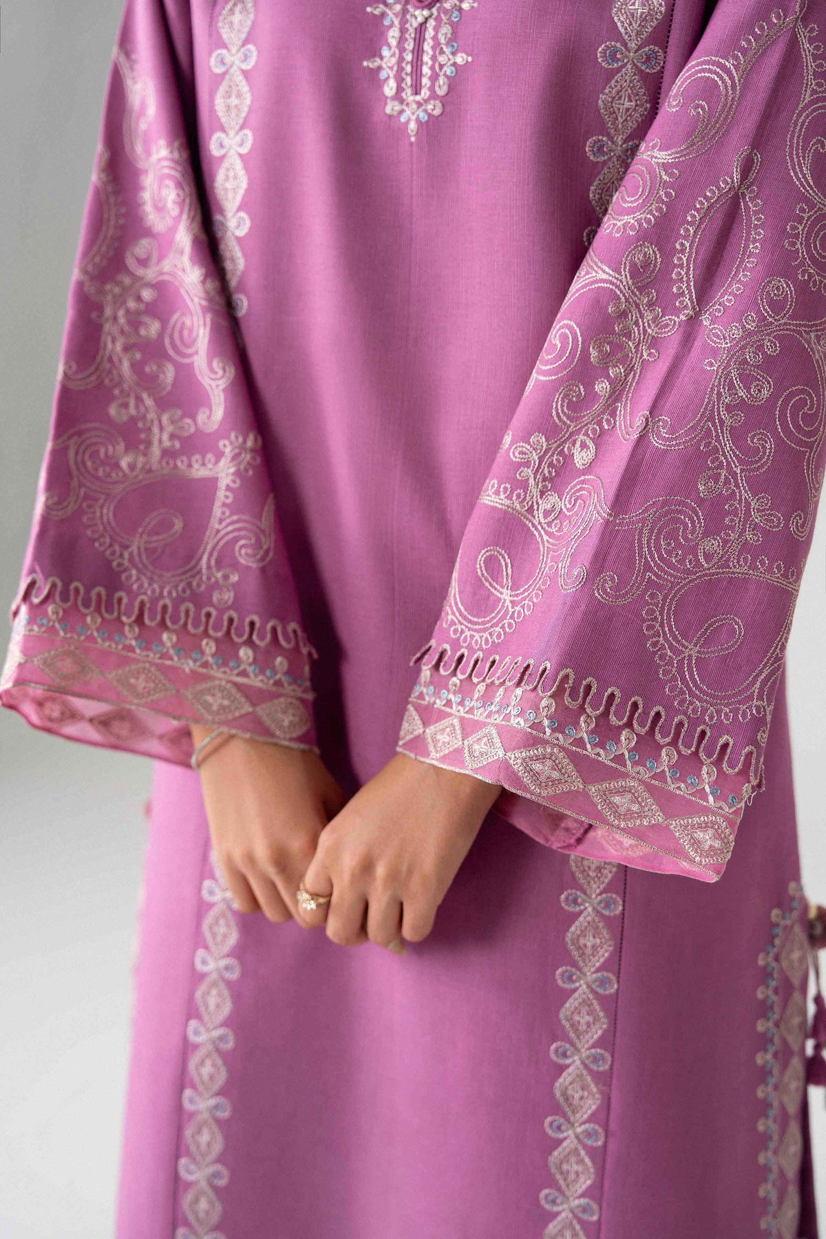 2 Piece - Embroidered Suit - U2STE-NISHA26WV1-12 for Women - Unstitched Collection | Nishat | Shop Online