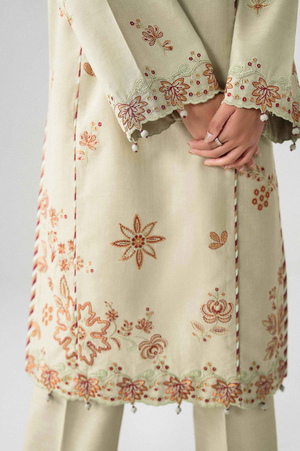2 Piece - Embroidered Suit - U2STE-NISHA26WV1-13 for Women - Unstitched Collection | Nishat | Shop Online