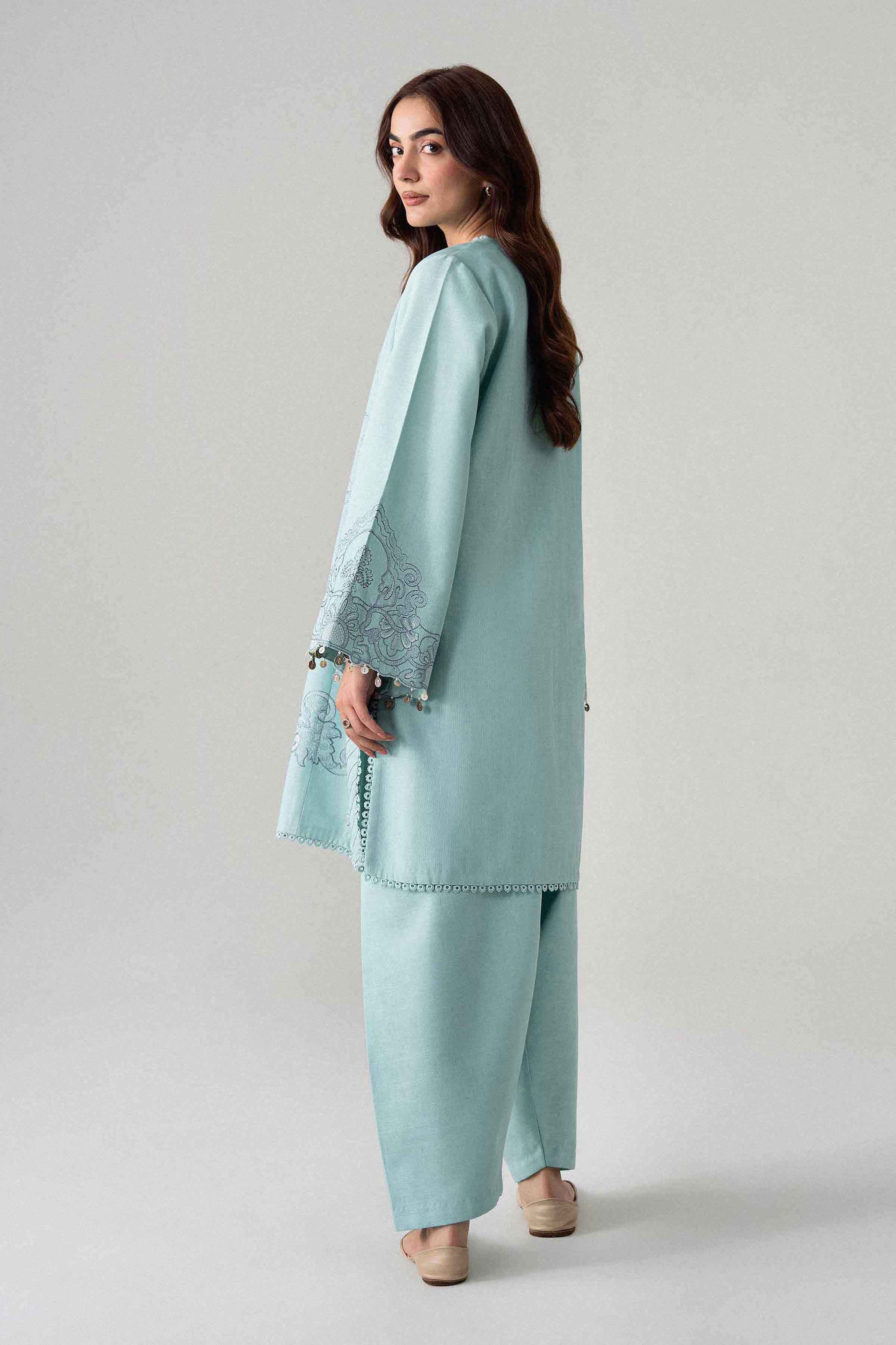 2 Piece - Embroidered Suit - U2STE-NISHA26WV1-15 for Women - Unstitched Collection | Nishat | Shop Online