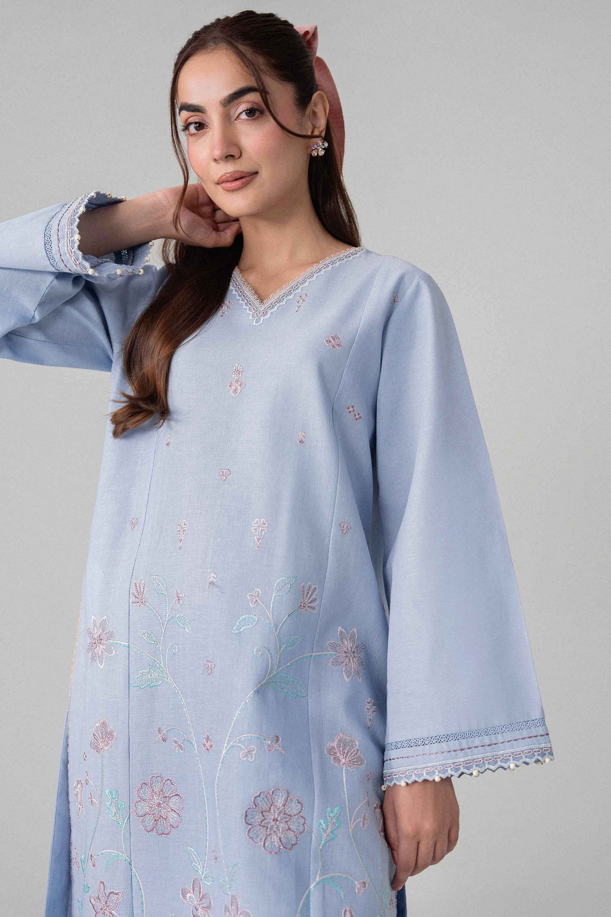 2 Piece - Embroidered Suit - U2STE-NISHA26WV1-16 for Women - Unstitched Collection | Nishat | Shop Online