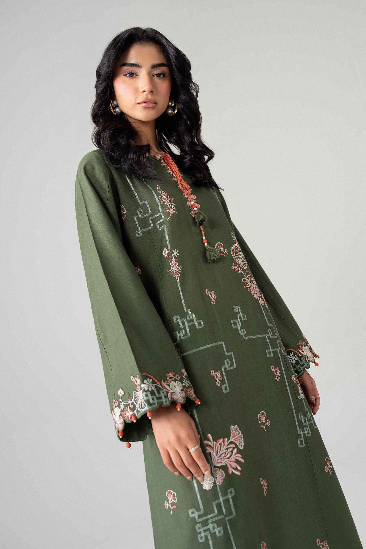 2 Piece - Embroidered Suit - U2STE-NISHA26WV1-18 for Women - Unstitched Collection | Nishat | Shop Online