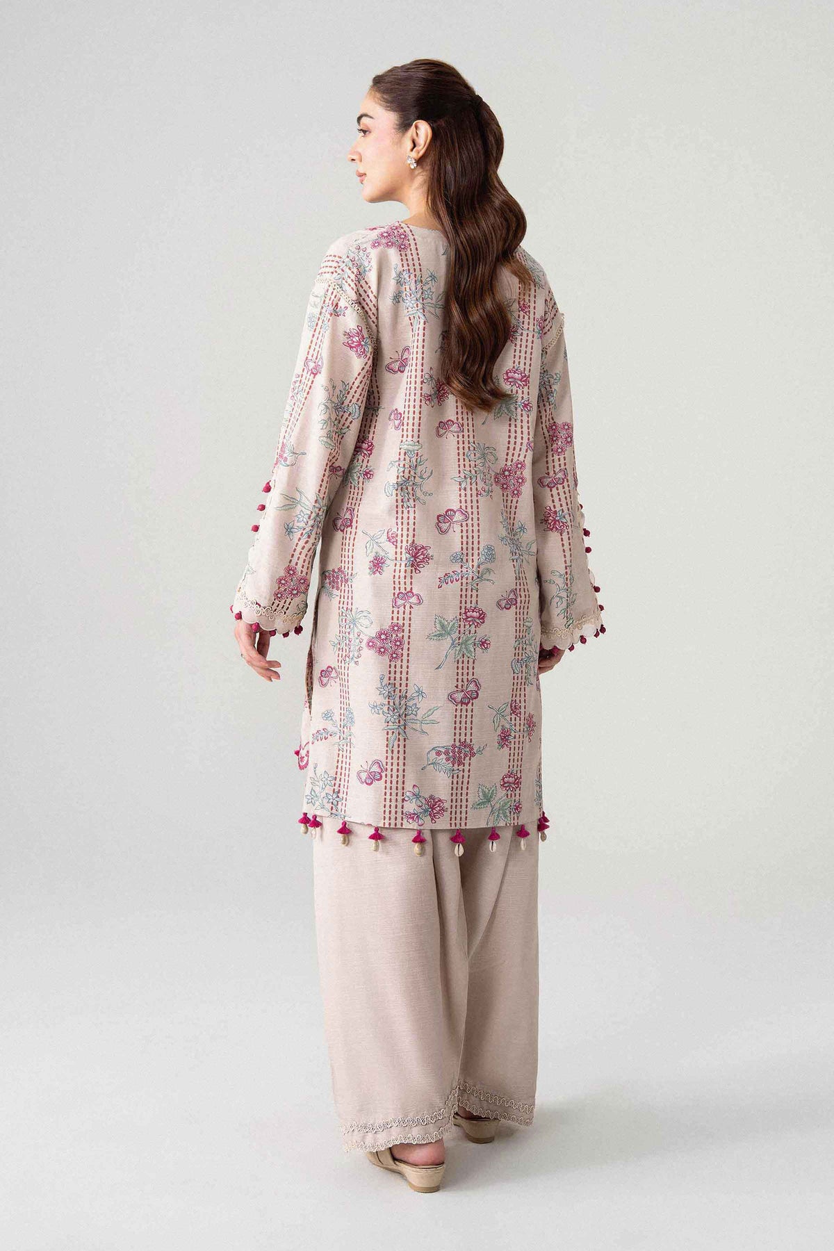2 Piece - Printed Embroidered Suit - U2STE-NISHA26WV1-21 for Women - Unstitched Collection | Nishat | Shop Online