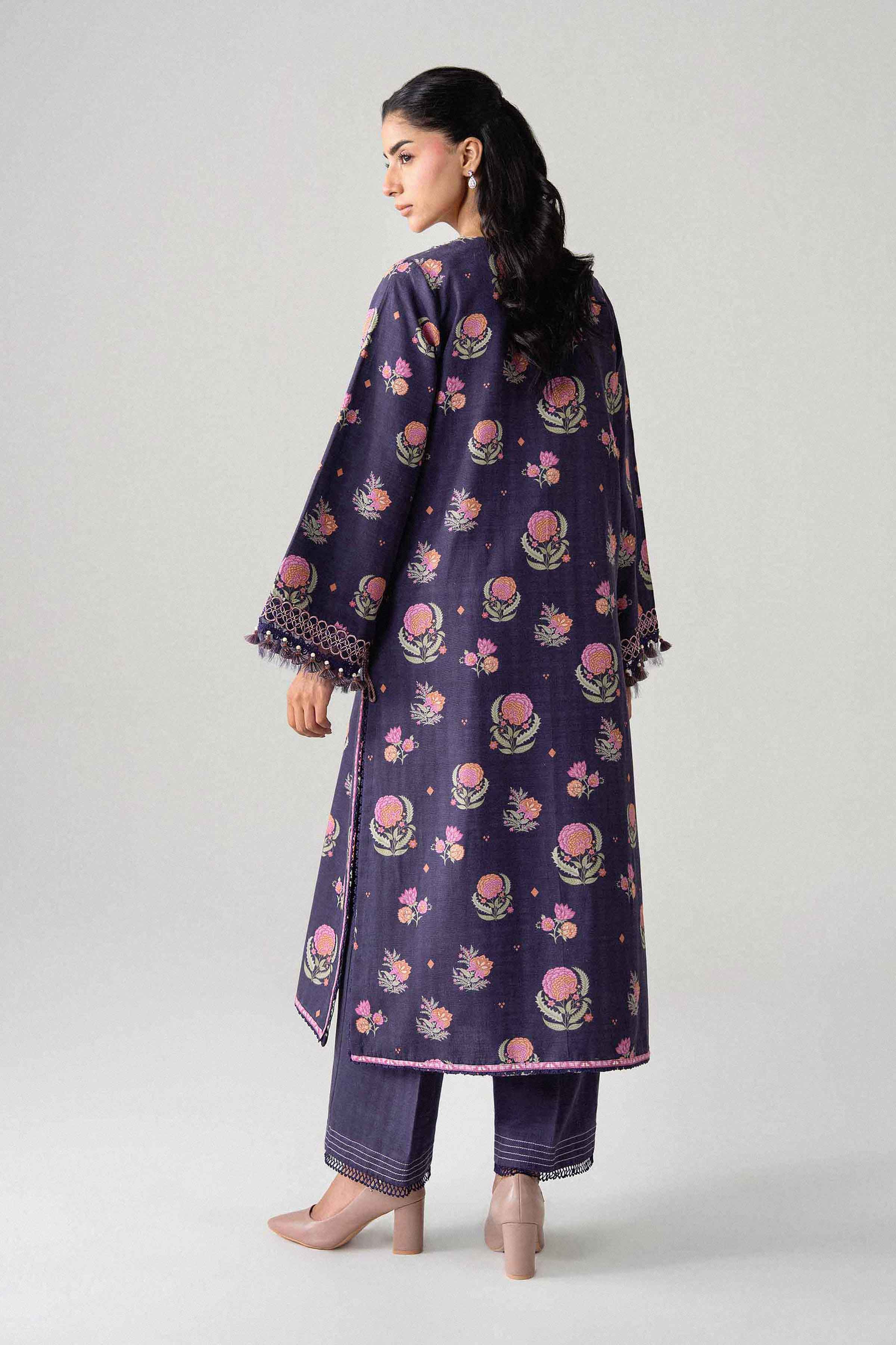 2 Piece - Printed Embroidered Suit - U2STE-NISHA26WV1-22 for Women - Unstitched Collection | Nishat | Shop Online