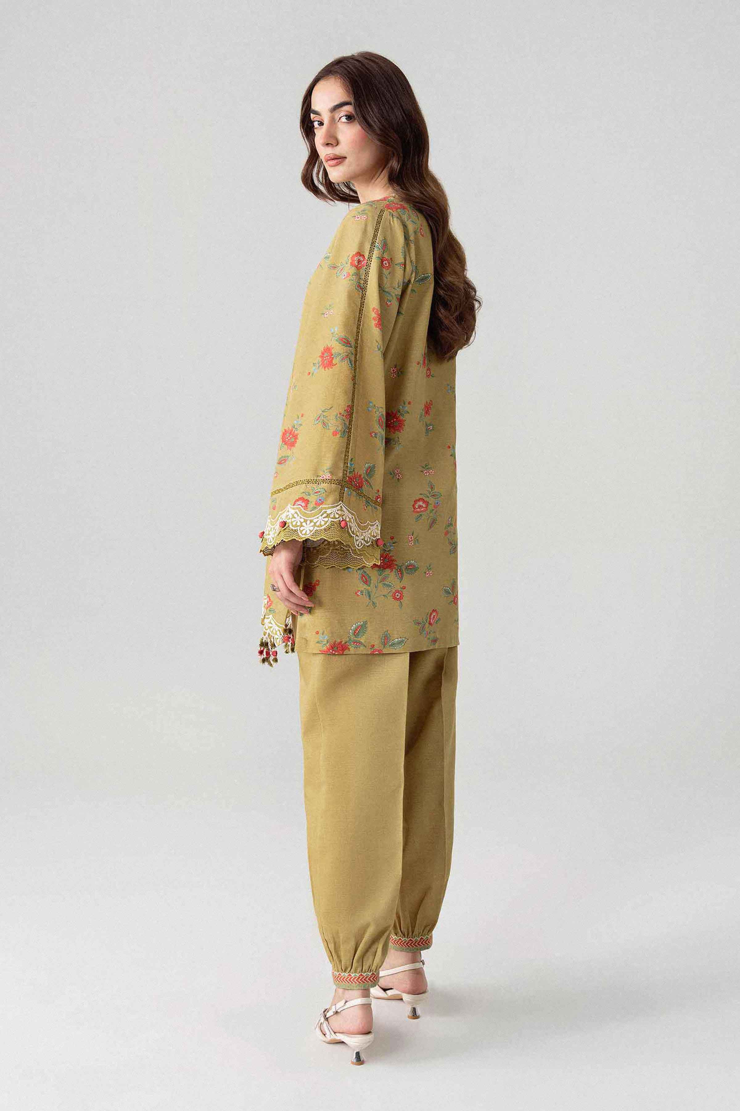 2 Piece - Printed Embroidered Suit - U2STE-NISHA26WV1-23 for Women - Unstitched Collection | Nishat | Shop Online