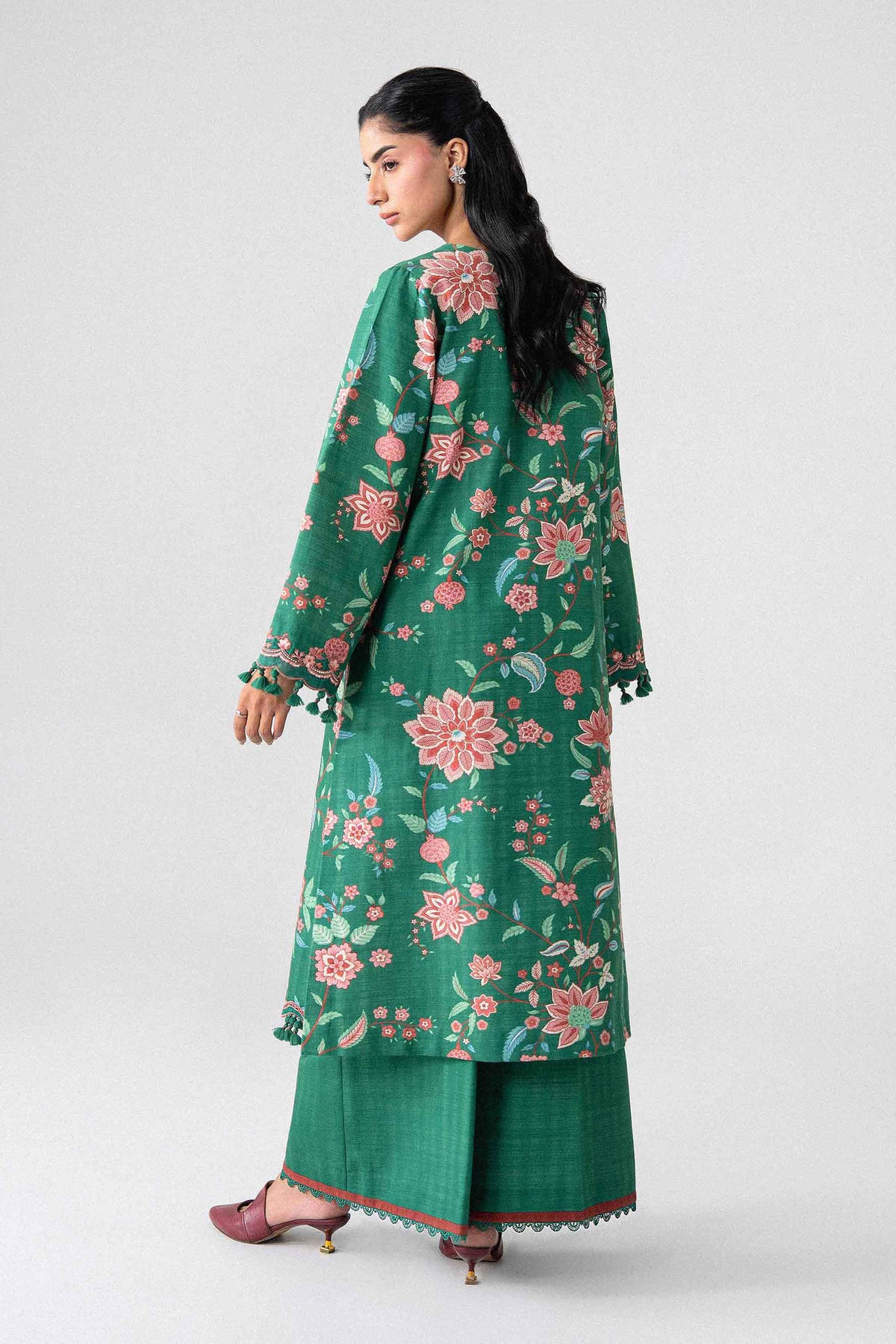 2 Piece - Printed Embroidered Suit - U2STE-NISHA26WV1-24 for Women - Unstitched Collection | Nishat | Shop Online