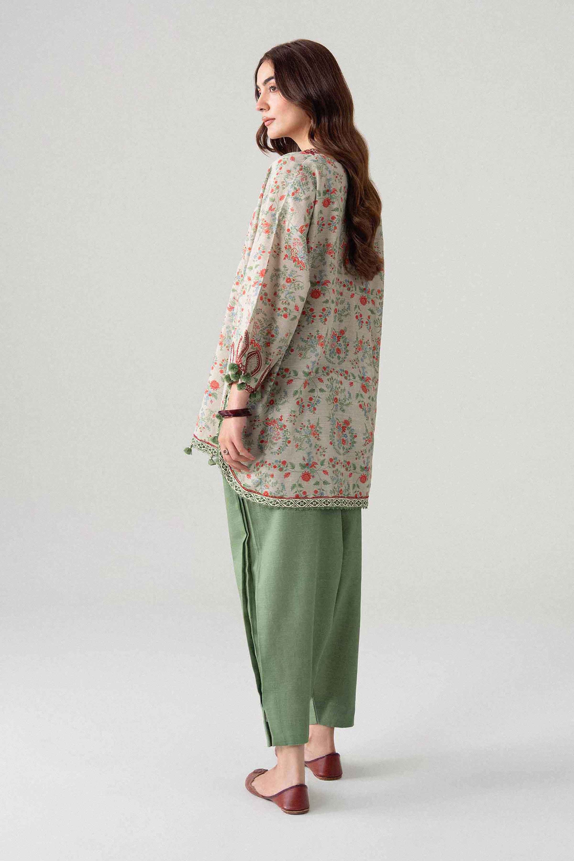 2 Piece - Printed Embroidered Suit - U2STE-NISHA26WV1-25 for Women - Unstitched Collection | Nishat | Shop Online