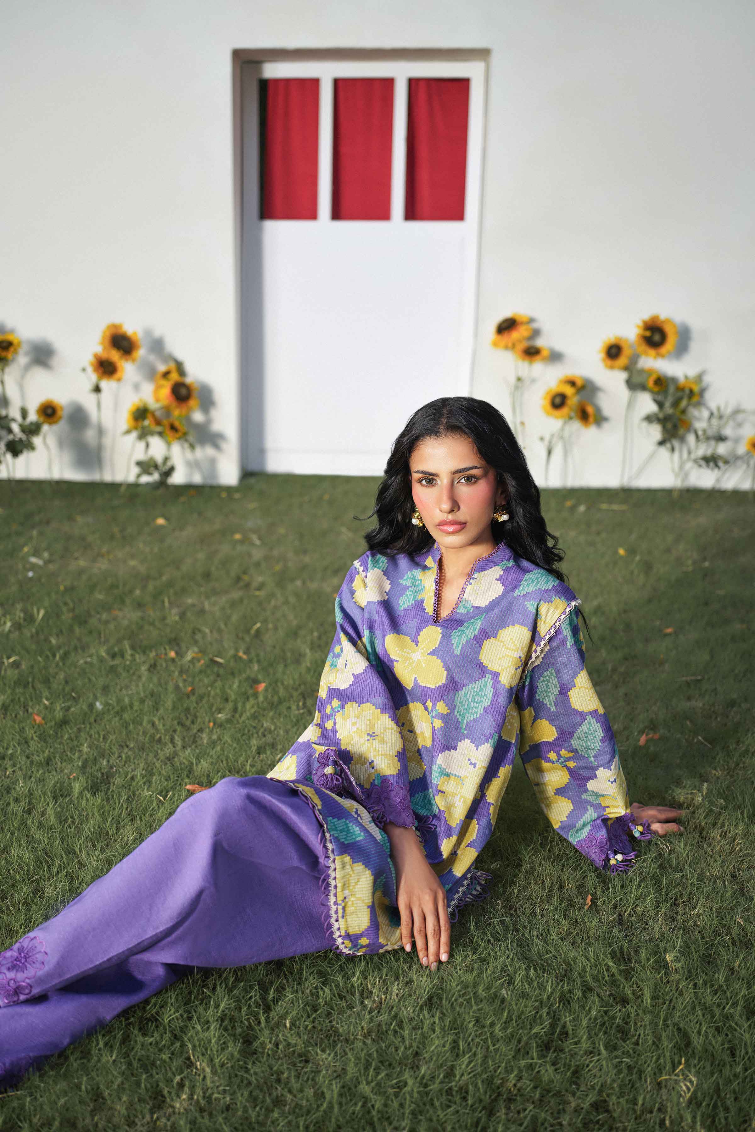 2 Piece - Printed Embroidered Suit - U2STE-NISHA26WV1-26 for Women - Unstitched Collection | Nishat | Shop Online