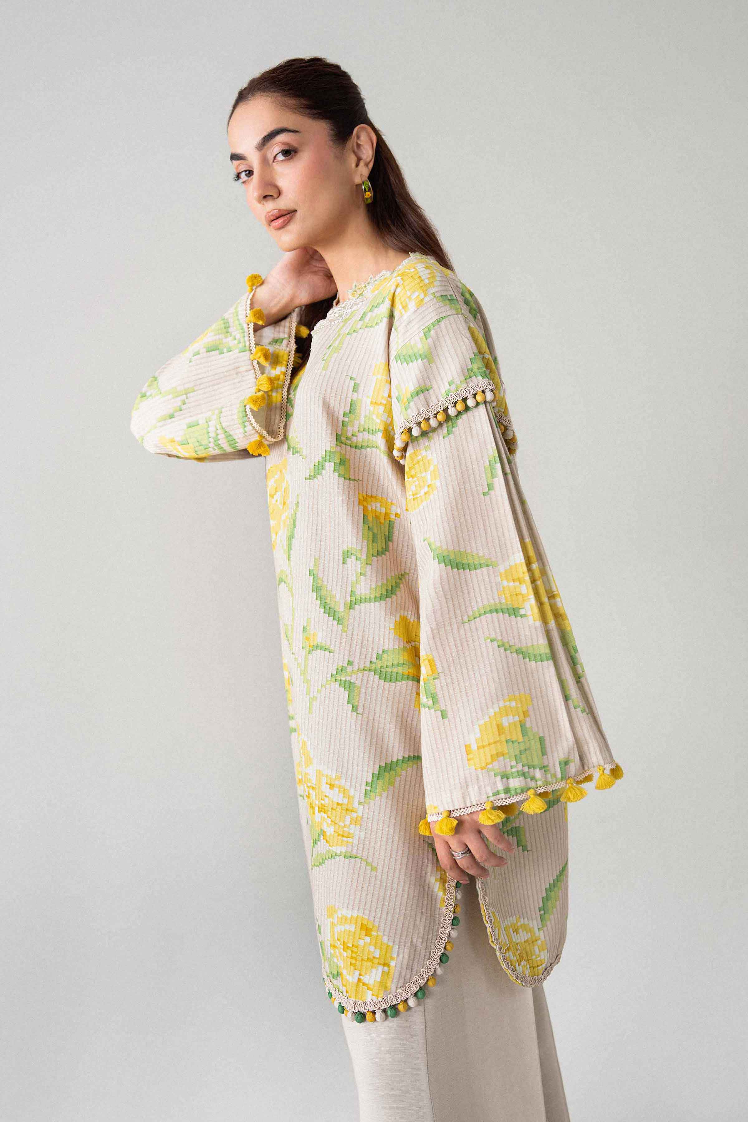2 Piece - Printed Embroidered Suit - U2STE-NISHA26WV1-27 for Women - Unstitched Collection | Nishat | Shop Online