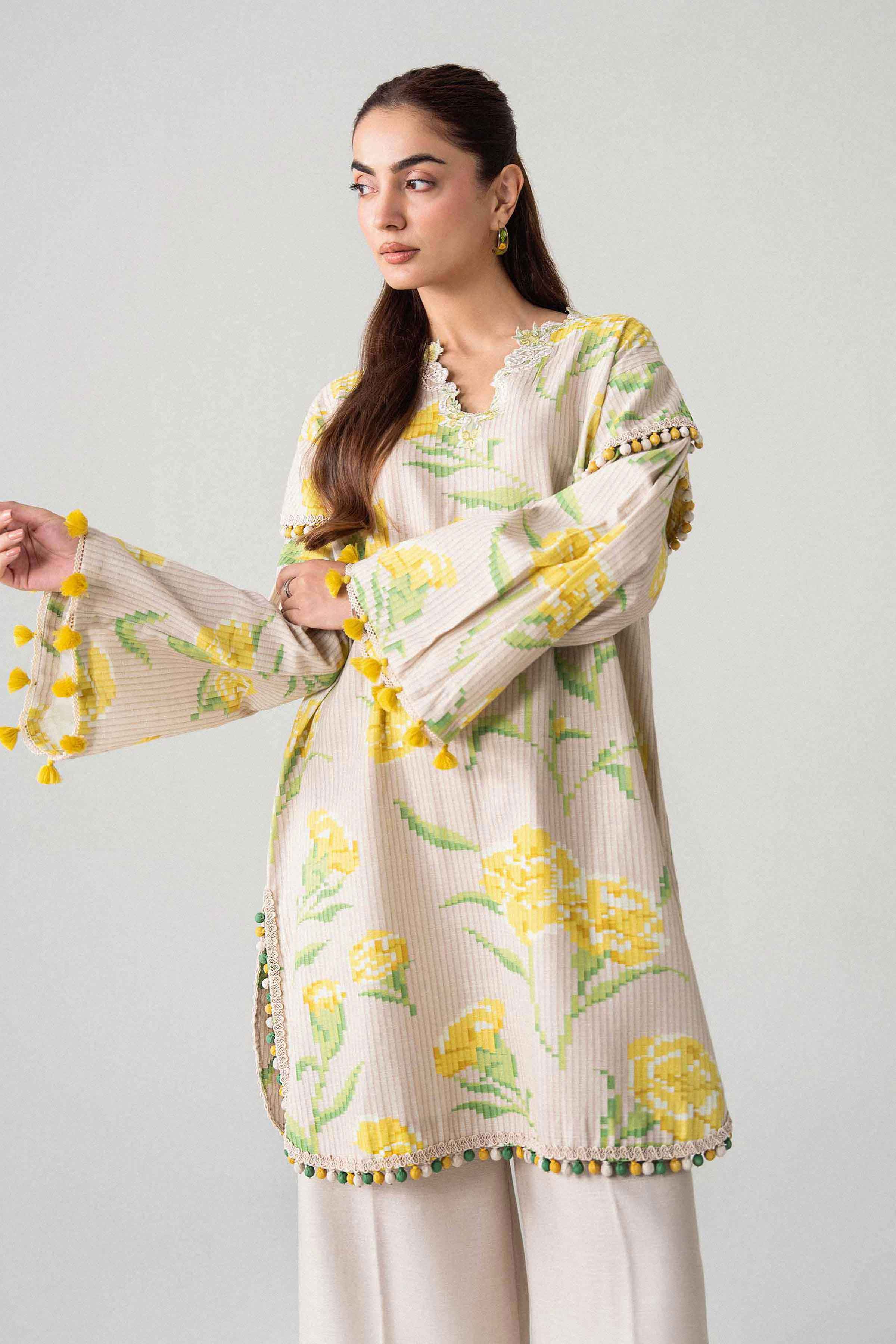 2 Piece - Printed Embroidered Suit - U2STE-NISHA26WV1-27 for Women - Unstitched Collection | Nishat | Shop Online