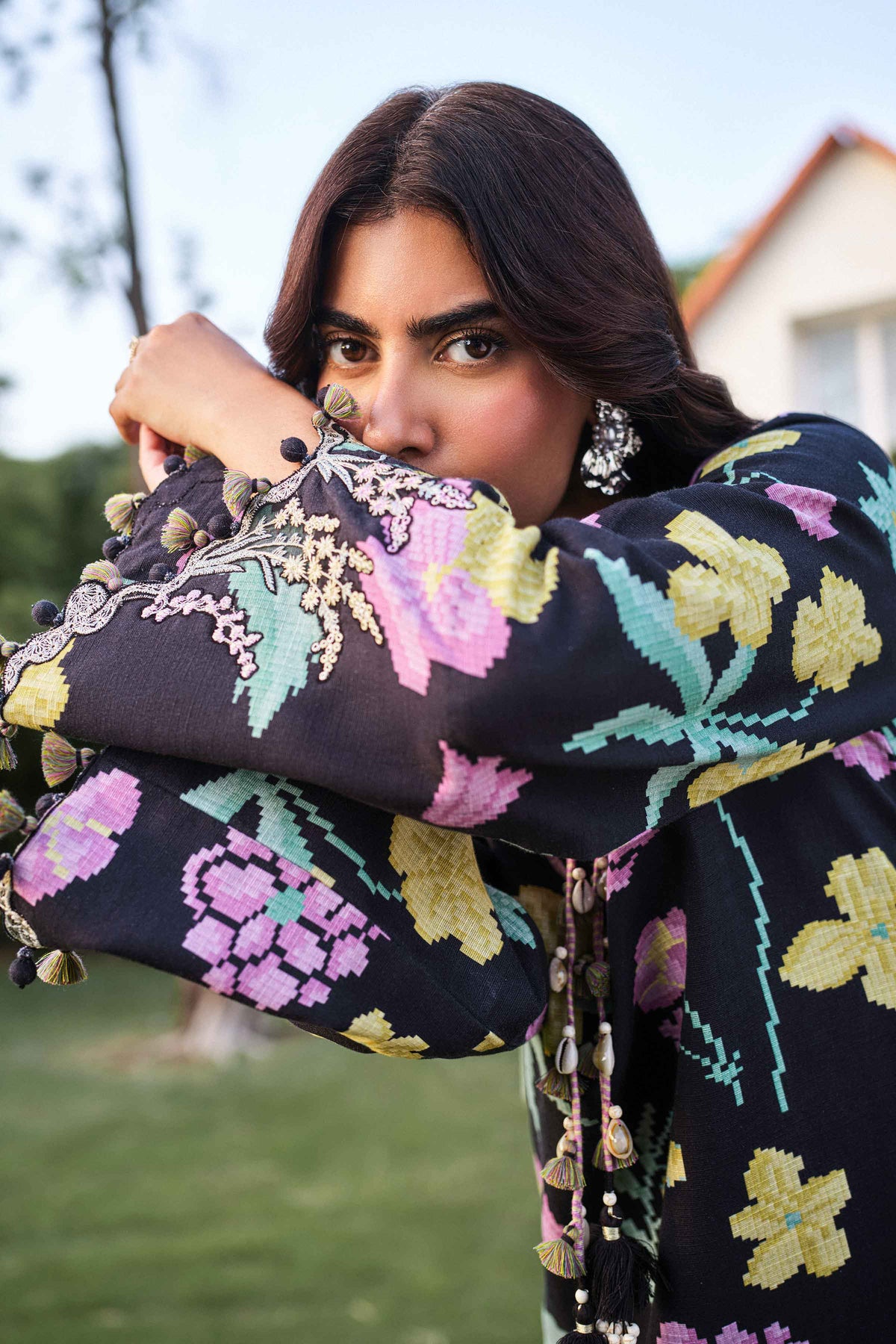 2 Piece - Printed Embroidered Suit - U2STE-NISHA26WV1-28 for Women - Unstitched Collection | Nishat | Shop Online