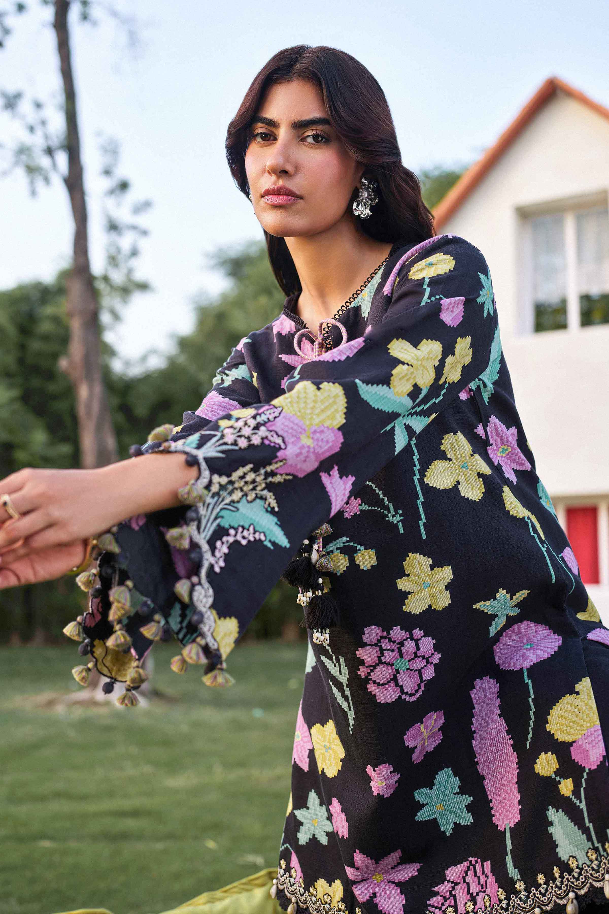 2 Piece - Printed Embroidered Suit - U2STE-NISHA26WV1-28 for Women - Unstitched Collection | Nishat | Shop Online