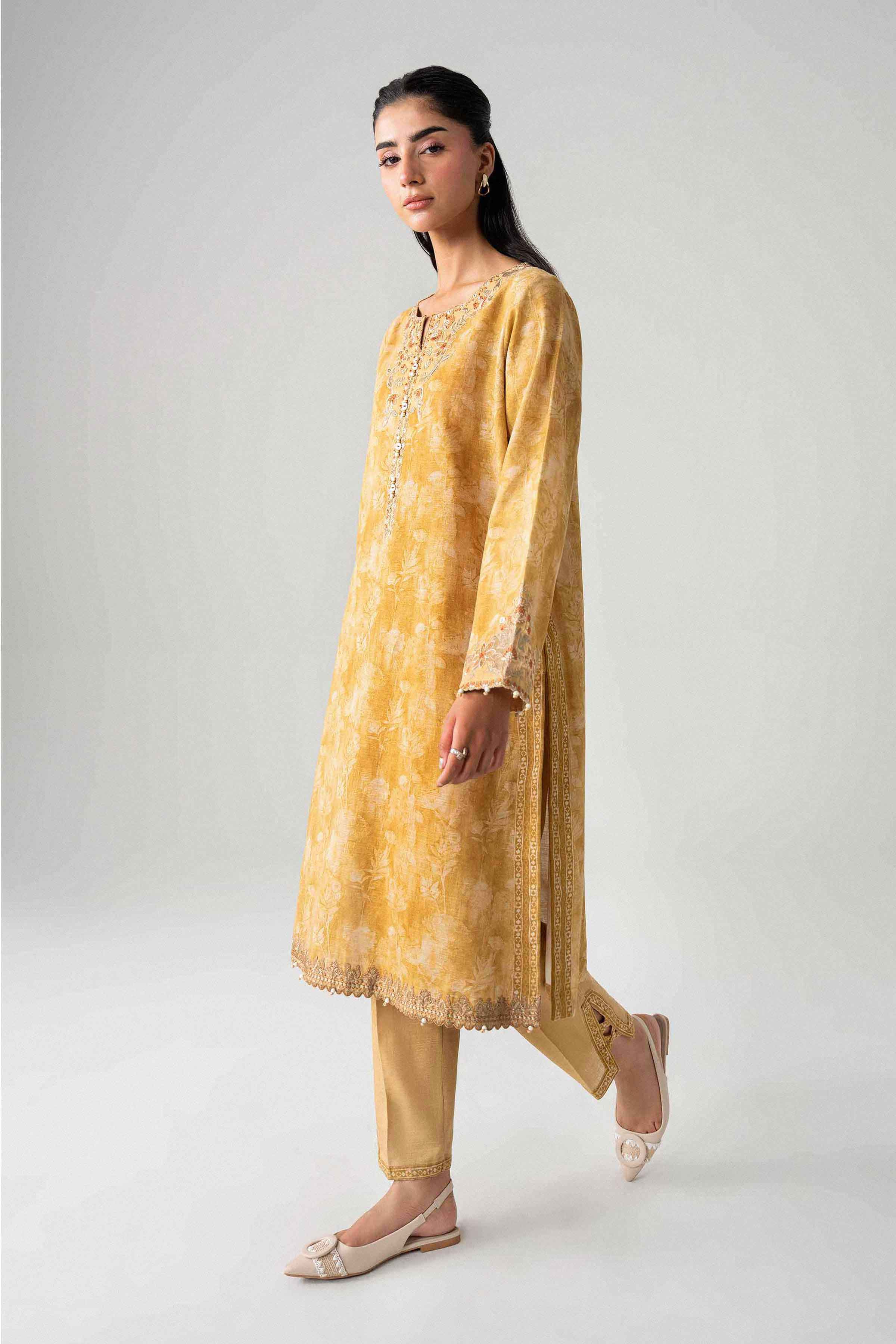 2 Piece - Printed Embroidered Suit - U2STE-NISHA26WV1-3 for Women - Unstitched Collection | Nishat | Shop Online