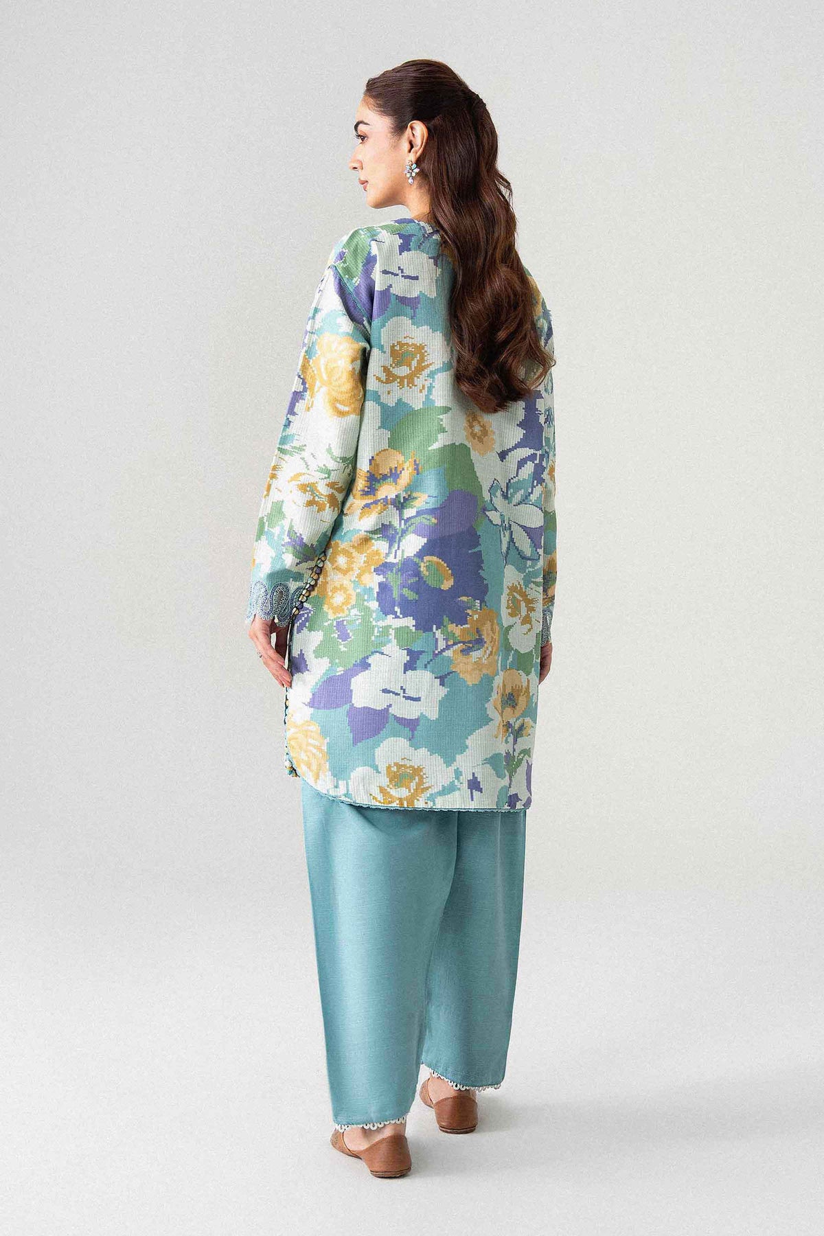 2 Piece - Printed Embroidered Suit - U2STE-NISHA26WV1-30 for Women - Unstitched Collection | Nishat | Shop Online