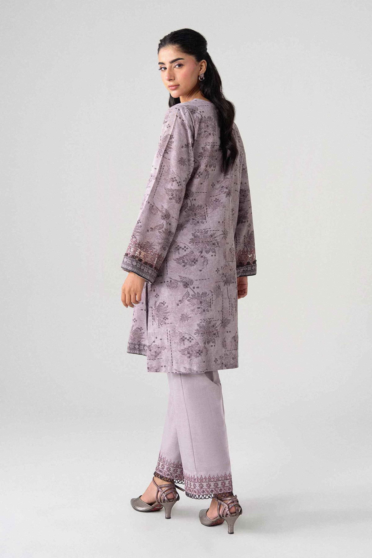 2 Piece - Printed Embroidered Suit - U2STE-NISHA26WV1-4 for Women - Unstitched Collection | Nishat | Shop Online