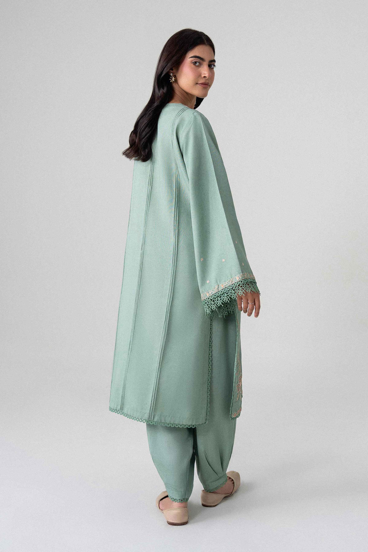 2 Piece - Embroidered Suit - U2STE-NISHA26WV1-69