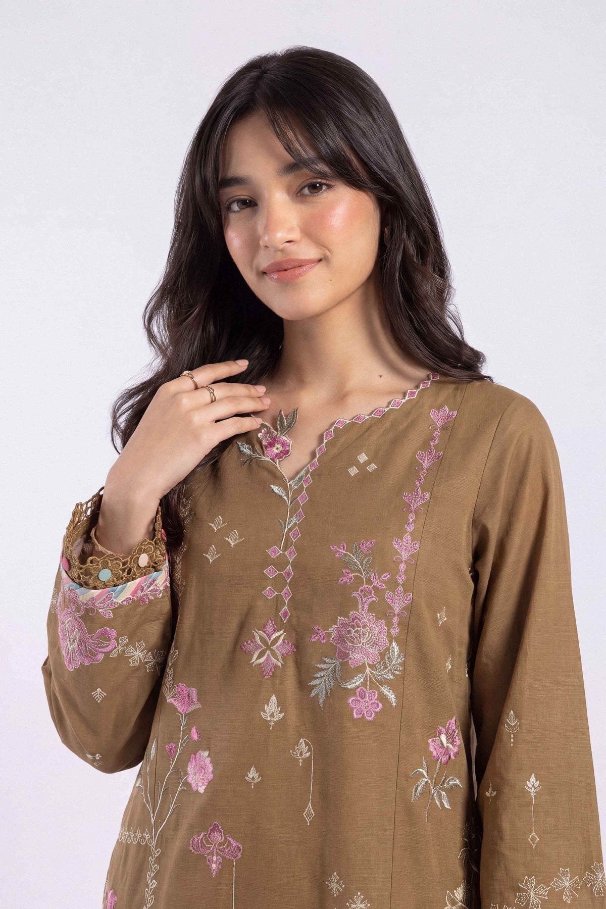 2 Piece - Embroidered Suit - U2STE-NISHA26WV1-72