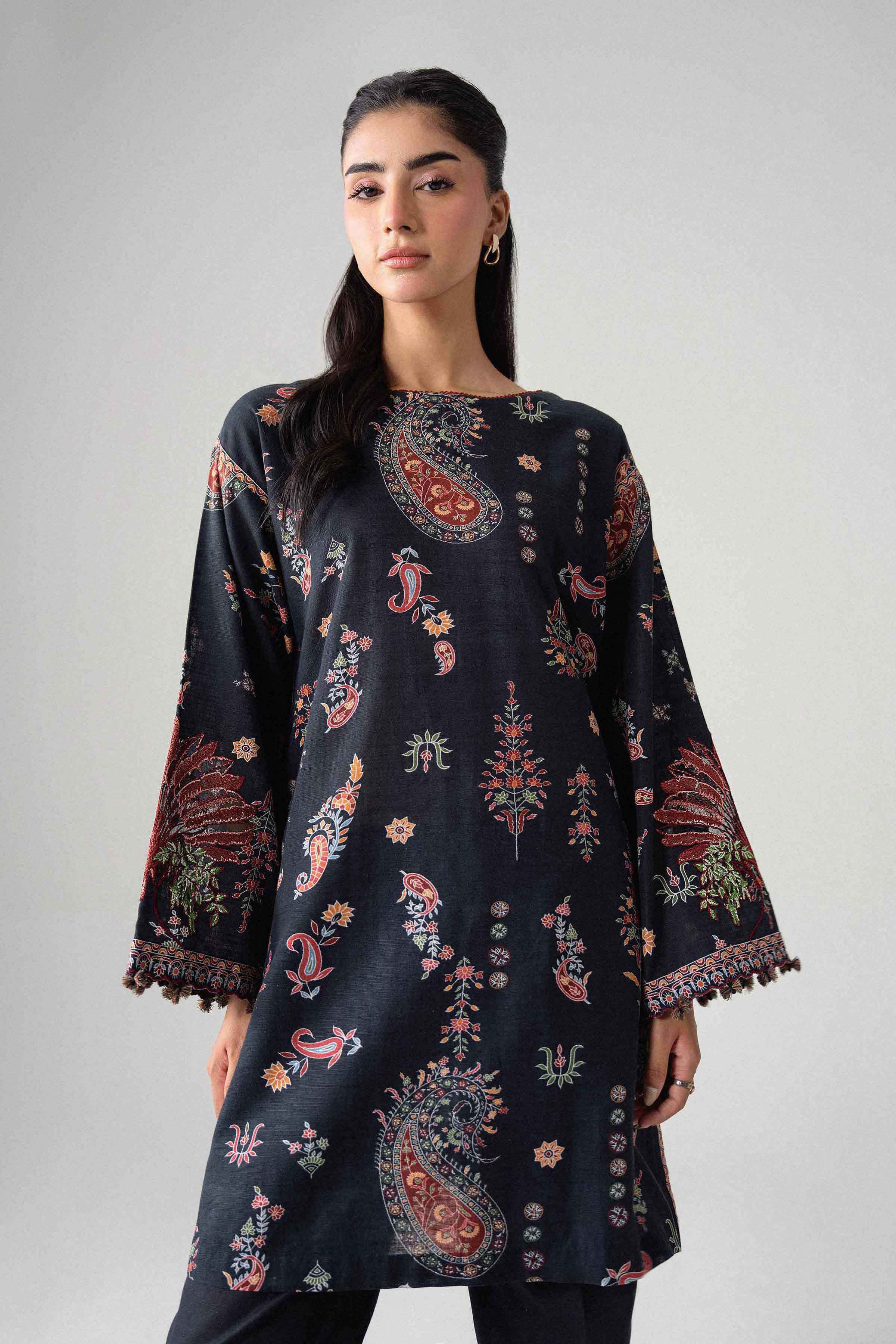 2 Piece - Printed Embroidered Suit - U2STE-NISHA26WV1-8 for Women - Unstitched Collection | Nishat | Shop Online