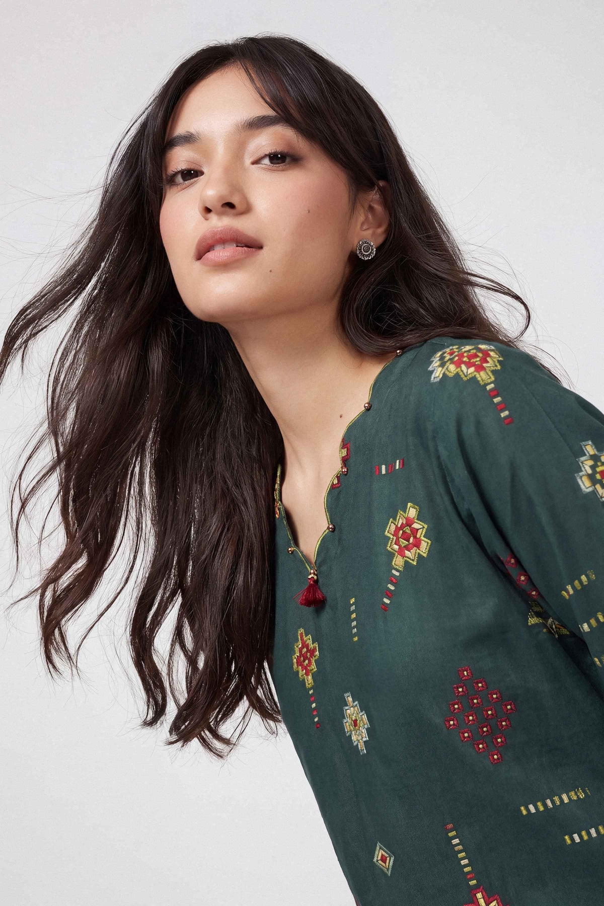 3 Piece - Digital Printed Suit - U3P-NISHA26WV1-15 for Women - Unstitched Collection | Nishat | Shop Online