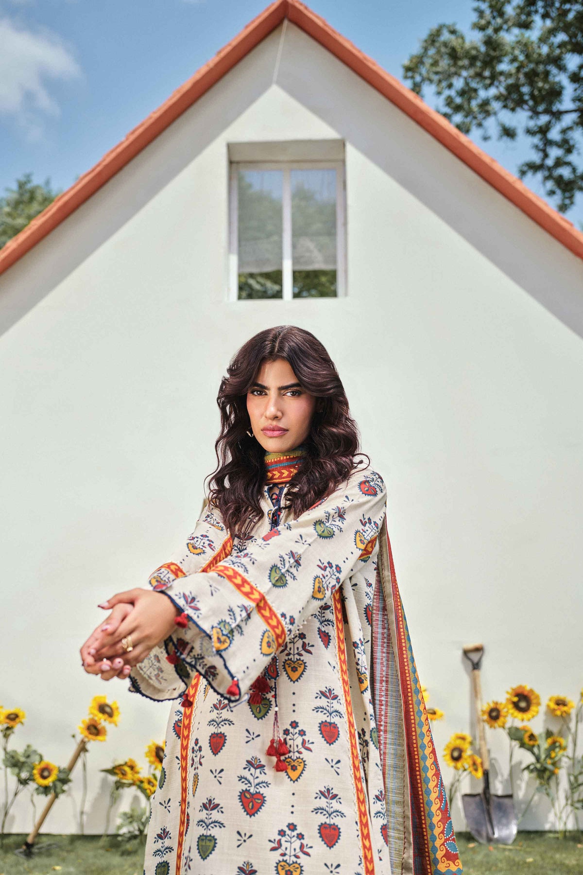 3 Piece - Printed Suit - U3P-NISHA26WV1-17 for Women - Unstitched Collection | Nishat | Shop Online
